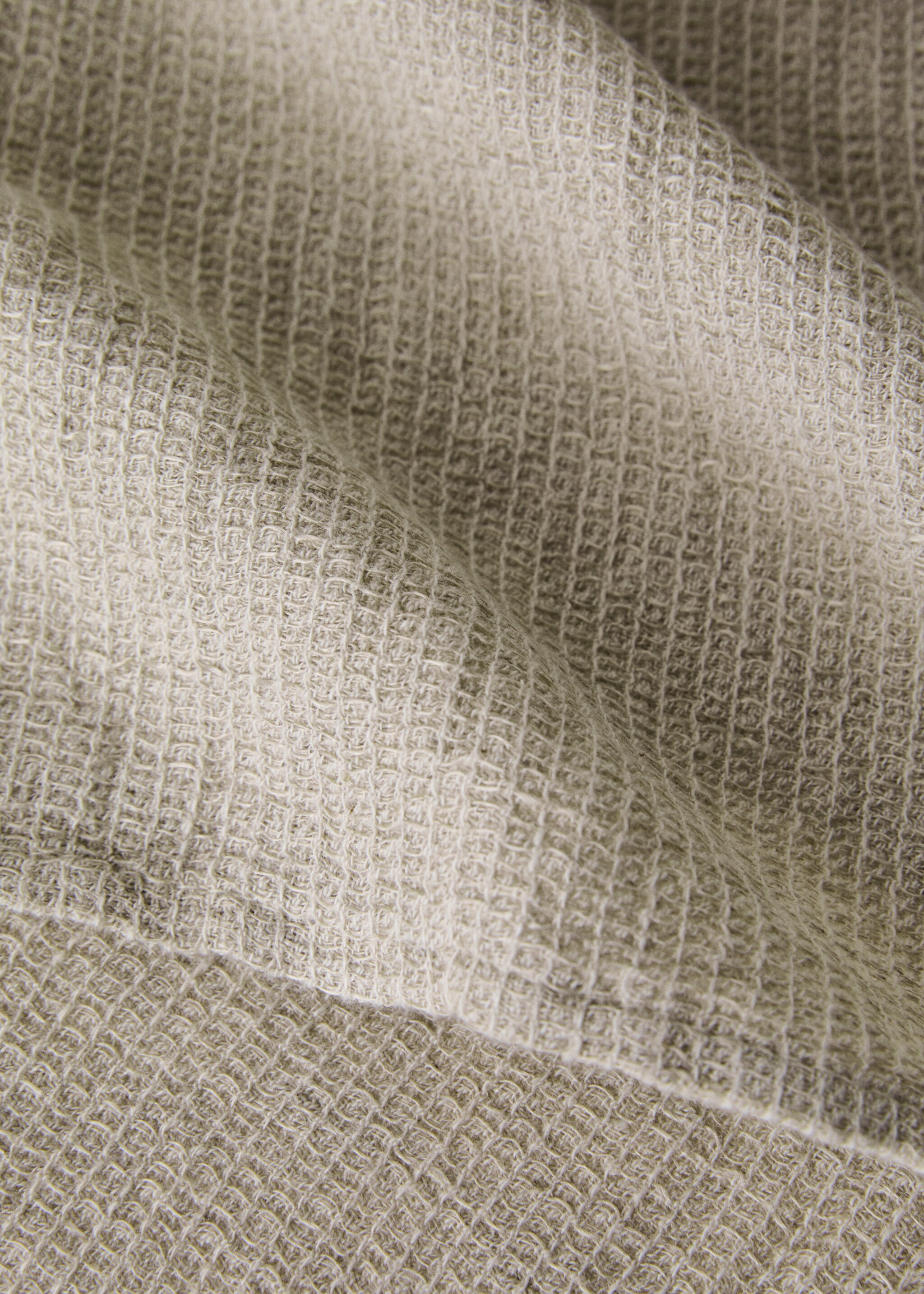 Πετσέτα χεριών mini waffle - Λεπτομέρεια του προϊόντος 1, Άμμος. Ref: 27001609-00.