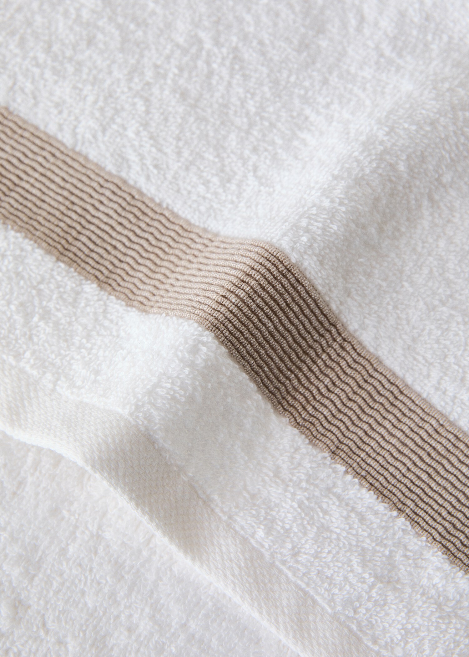 Ručník na ruce z bavlněného žakáru s vícebarevnými pruhy - Detail zboží 1