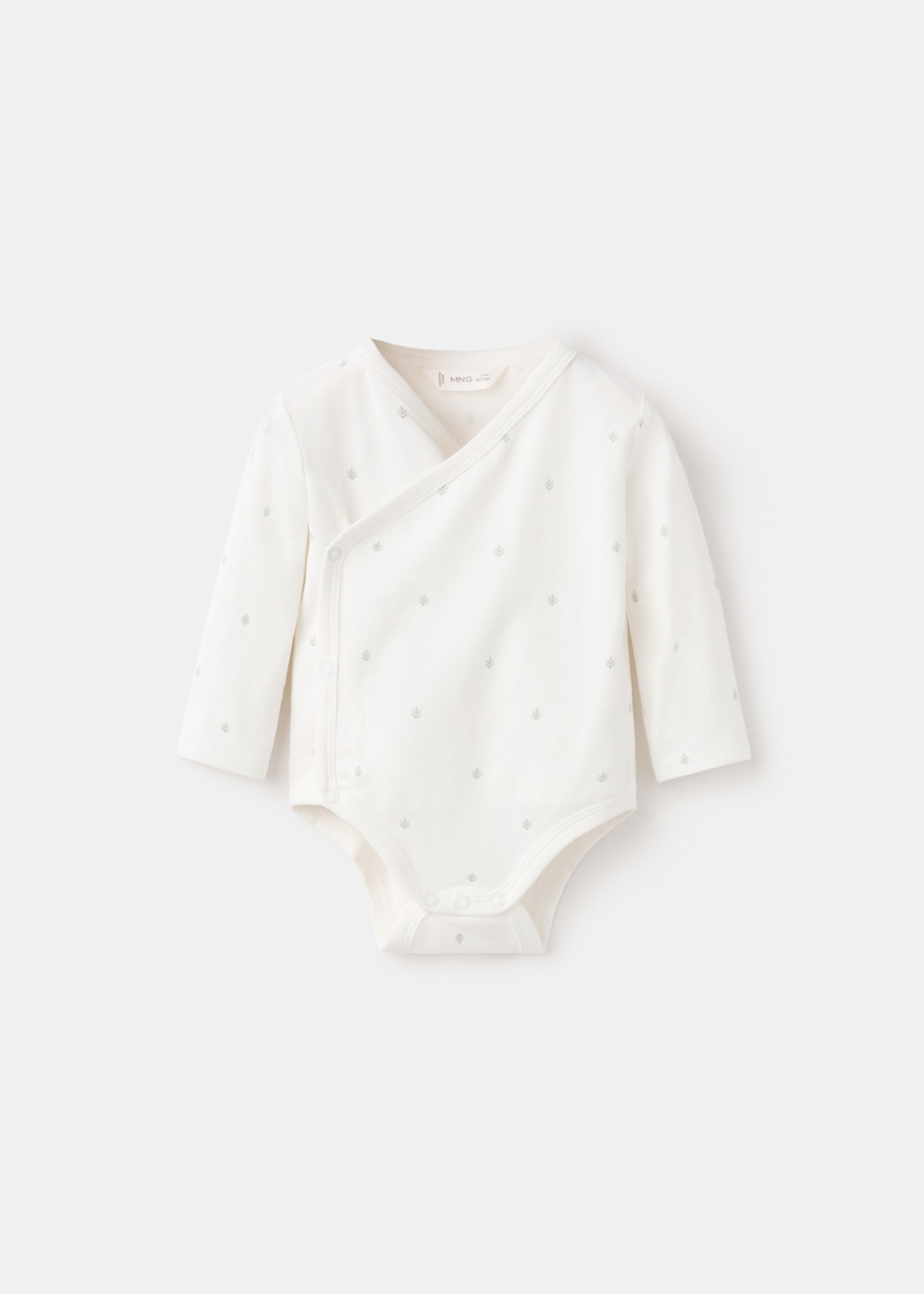 Printed cotton body - Article without model, Off White. Ref: 27002006-00.