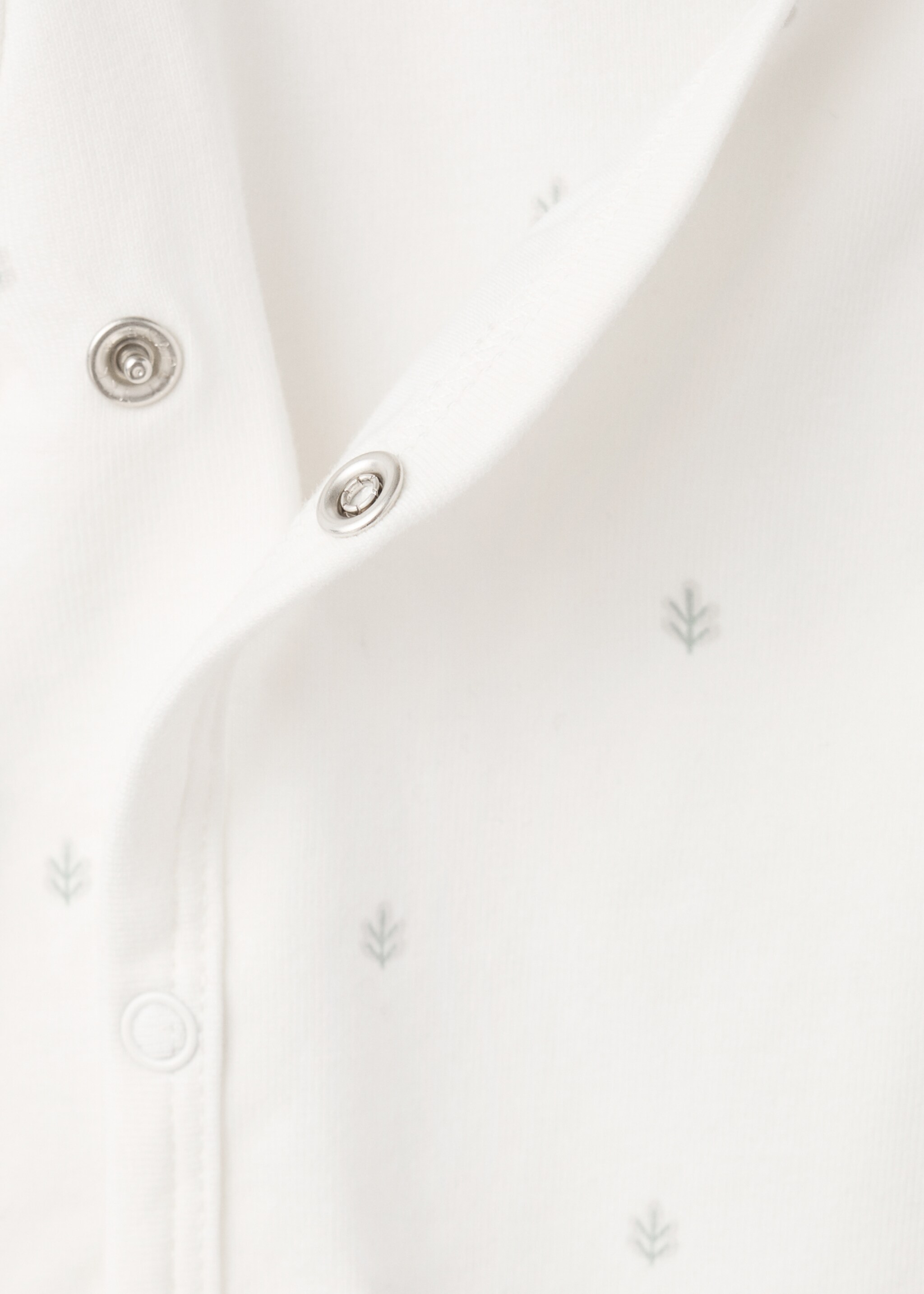 Printed cotton body - Details of the article 8, Off White. Ref: 27002006-00.