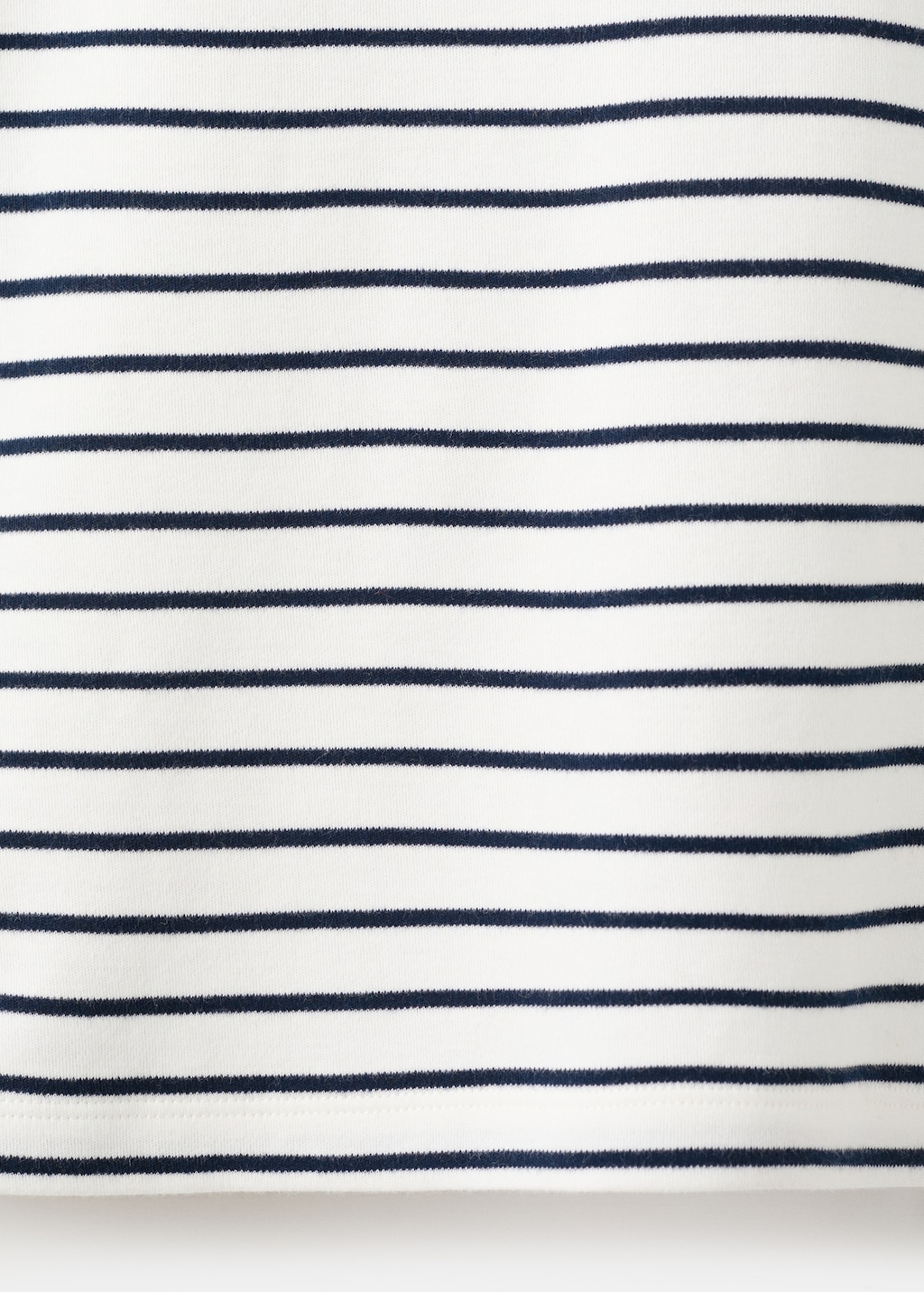 Striped shirt with embroidered details