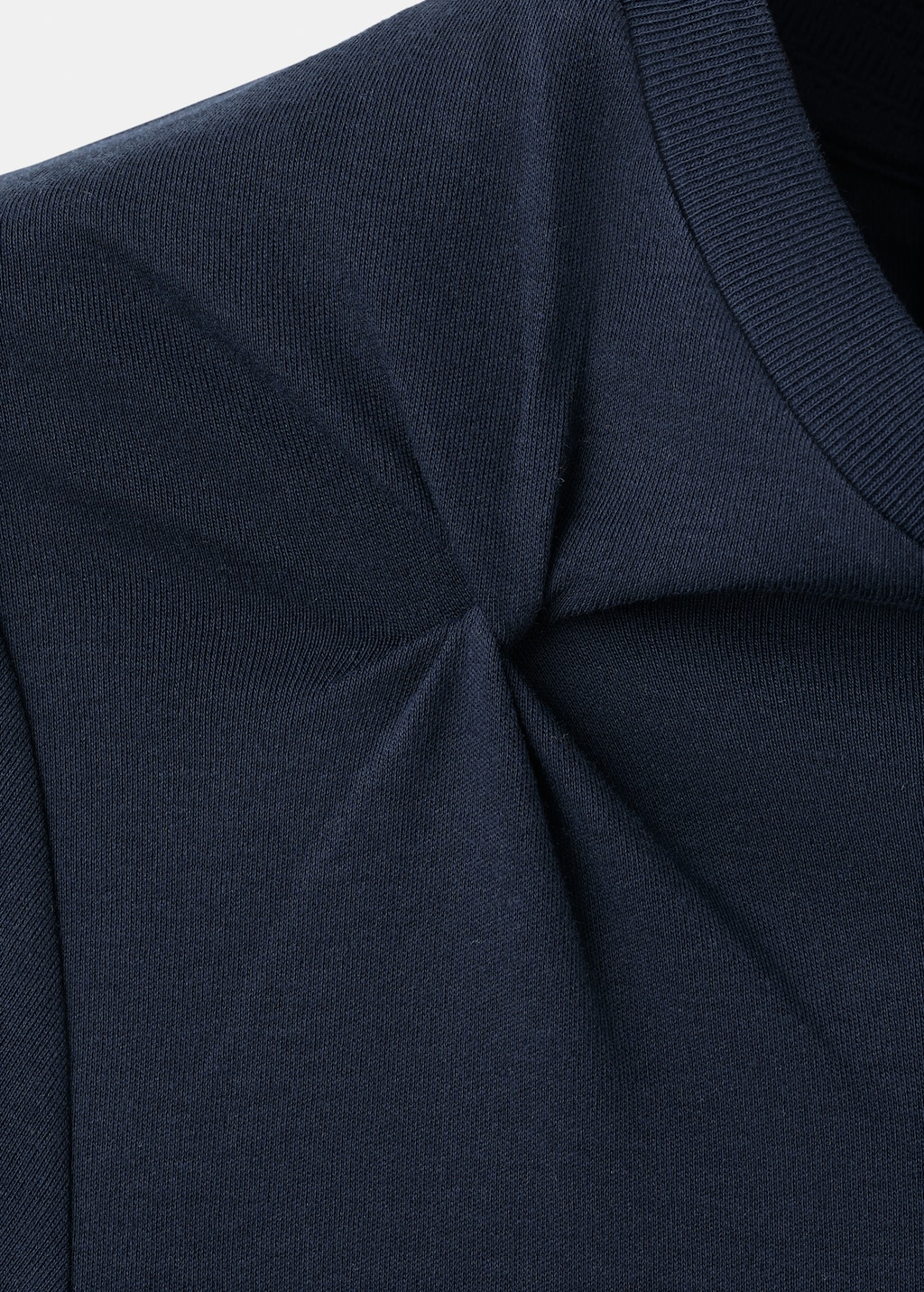 Mango Cotton t-shirt with pucker detail