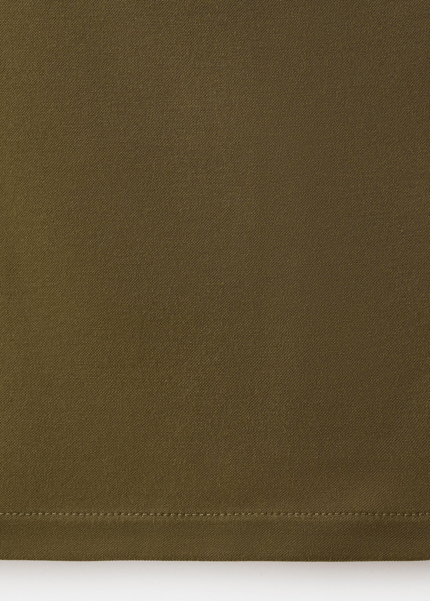 قميص بياقة غير متماثلة وكشكشة - تفاصيل المنتج 0