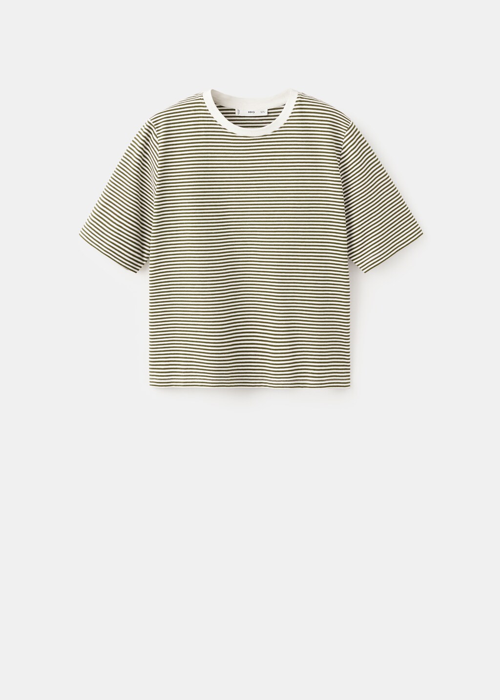 Mango Striped cotton T-shirt thumbnail