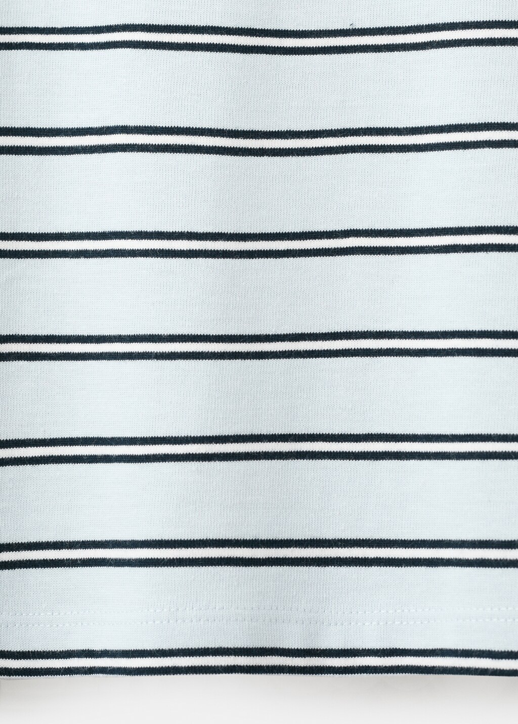 Striped cotton T-shirt - image 4