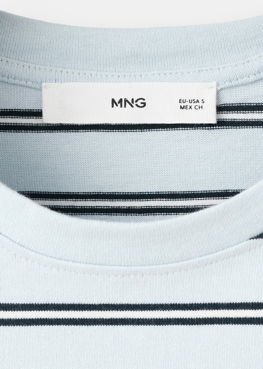 Mango Striped cotton T-shirt thumbnail