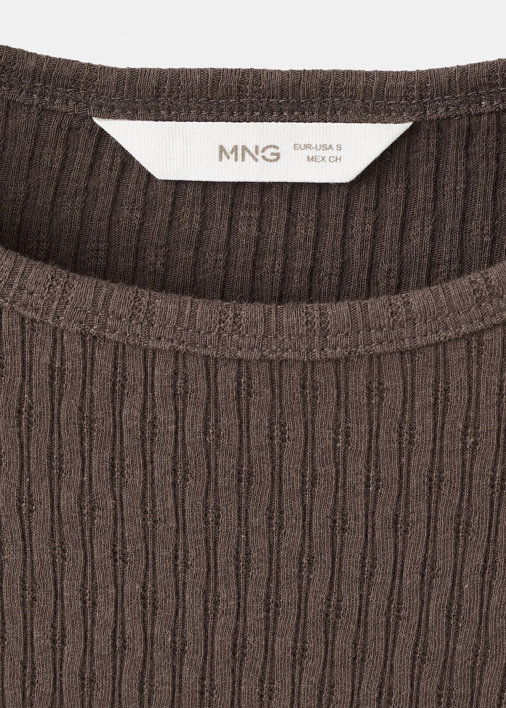 Knitted short-sleeve t-shirt