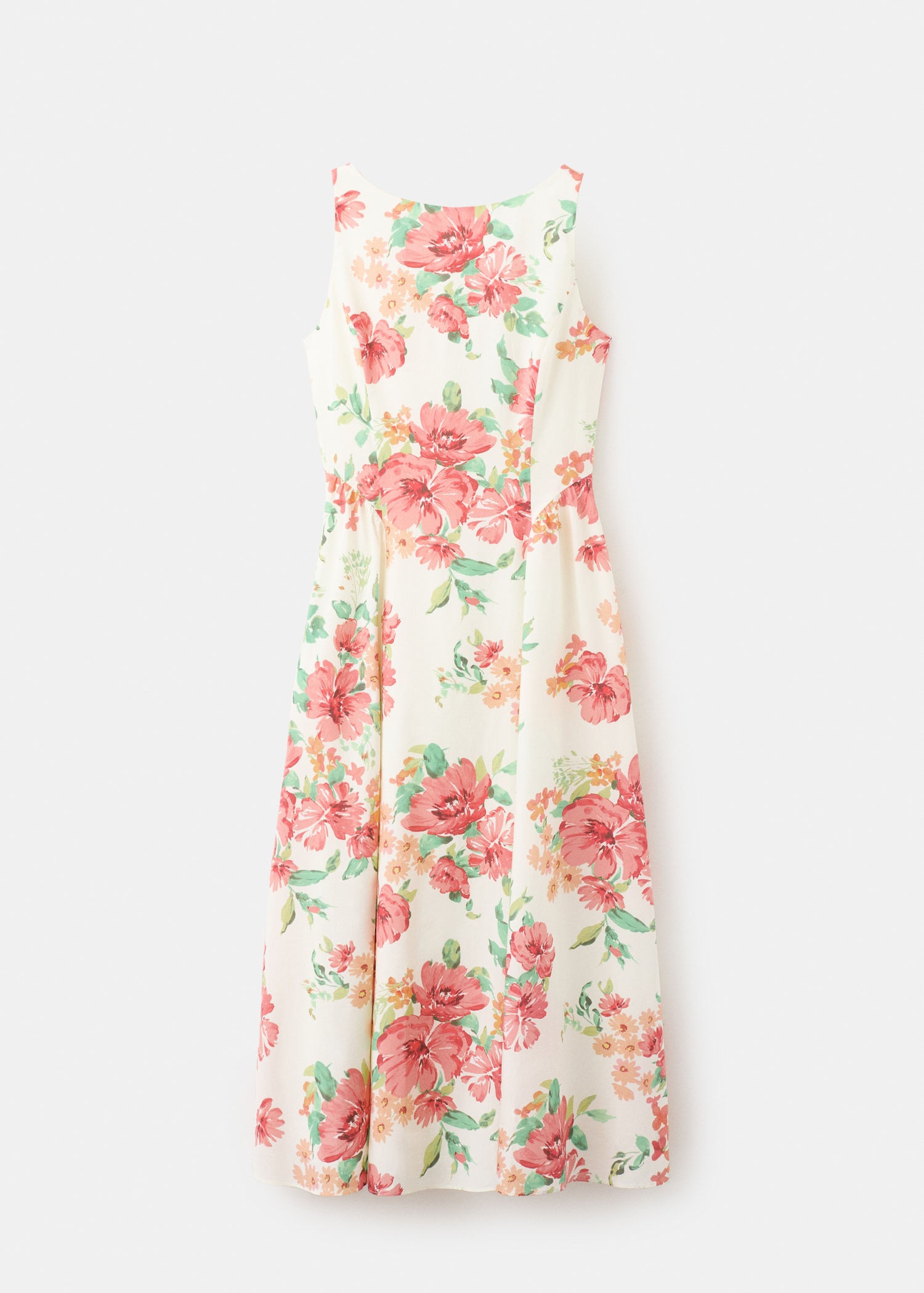 Floral-print flared dress - Article without model