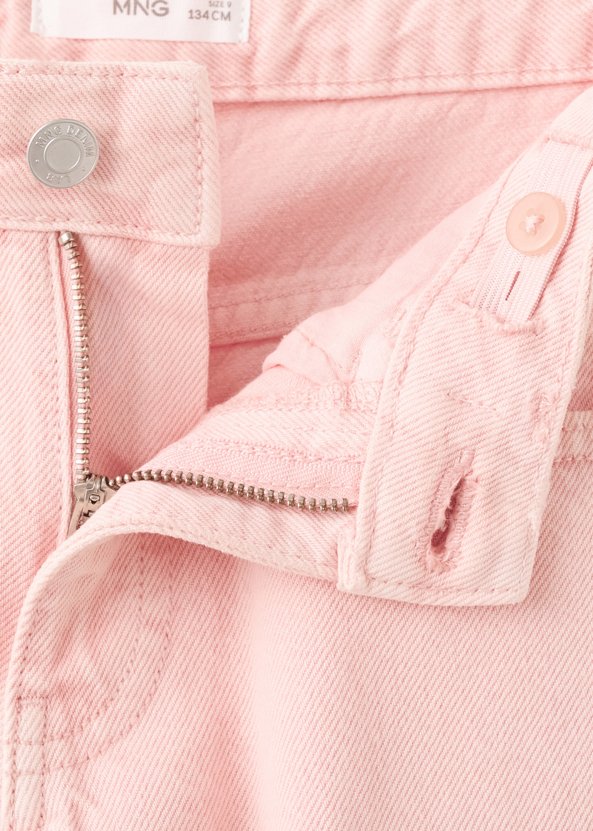 Studded star jeans - Details of the article 8, Pink. Ref: 27002896-00.