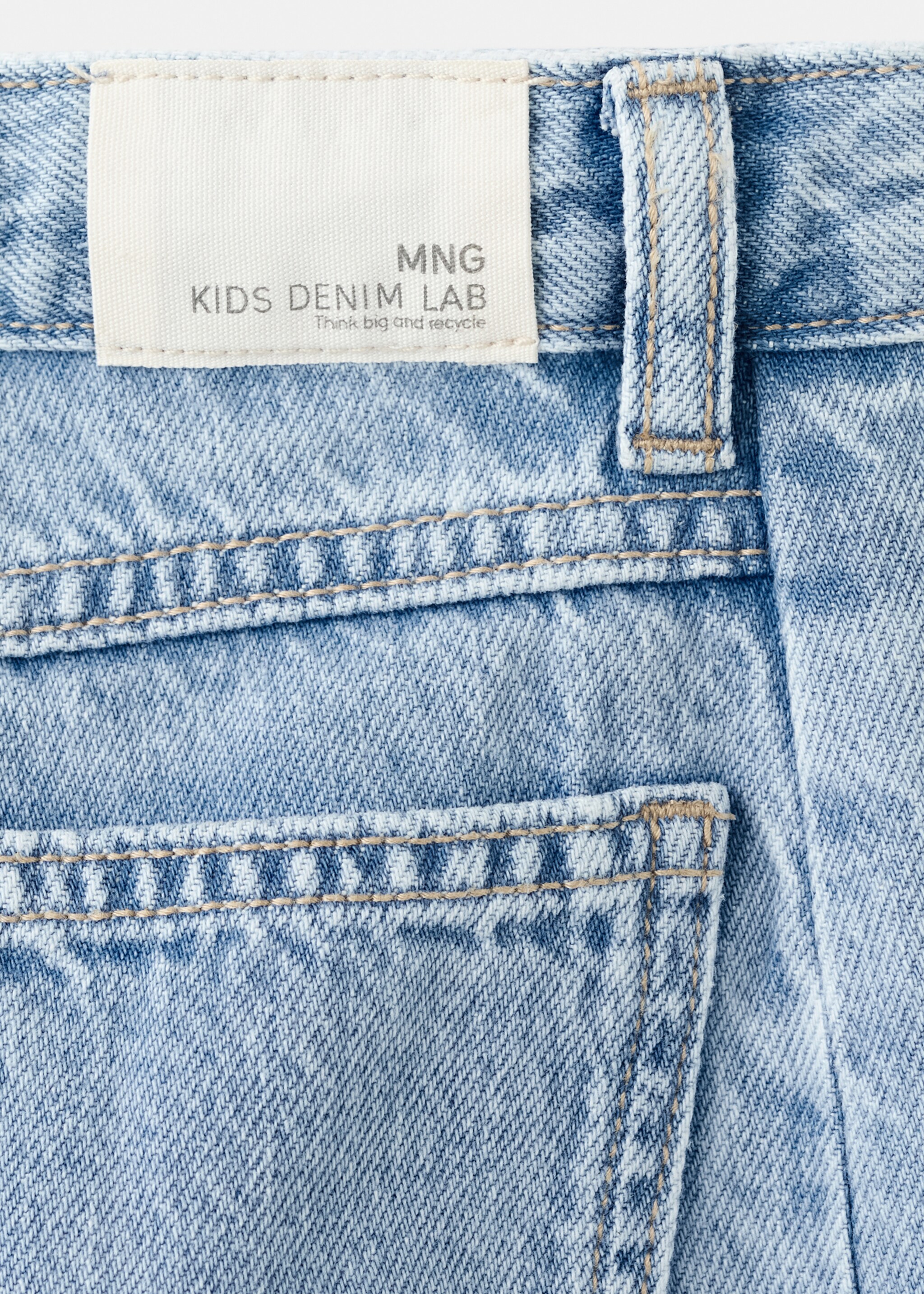 Jeans balloon1 - Details of the article 0, Light Blue. Ref: 27002898-00.
