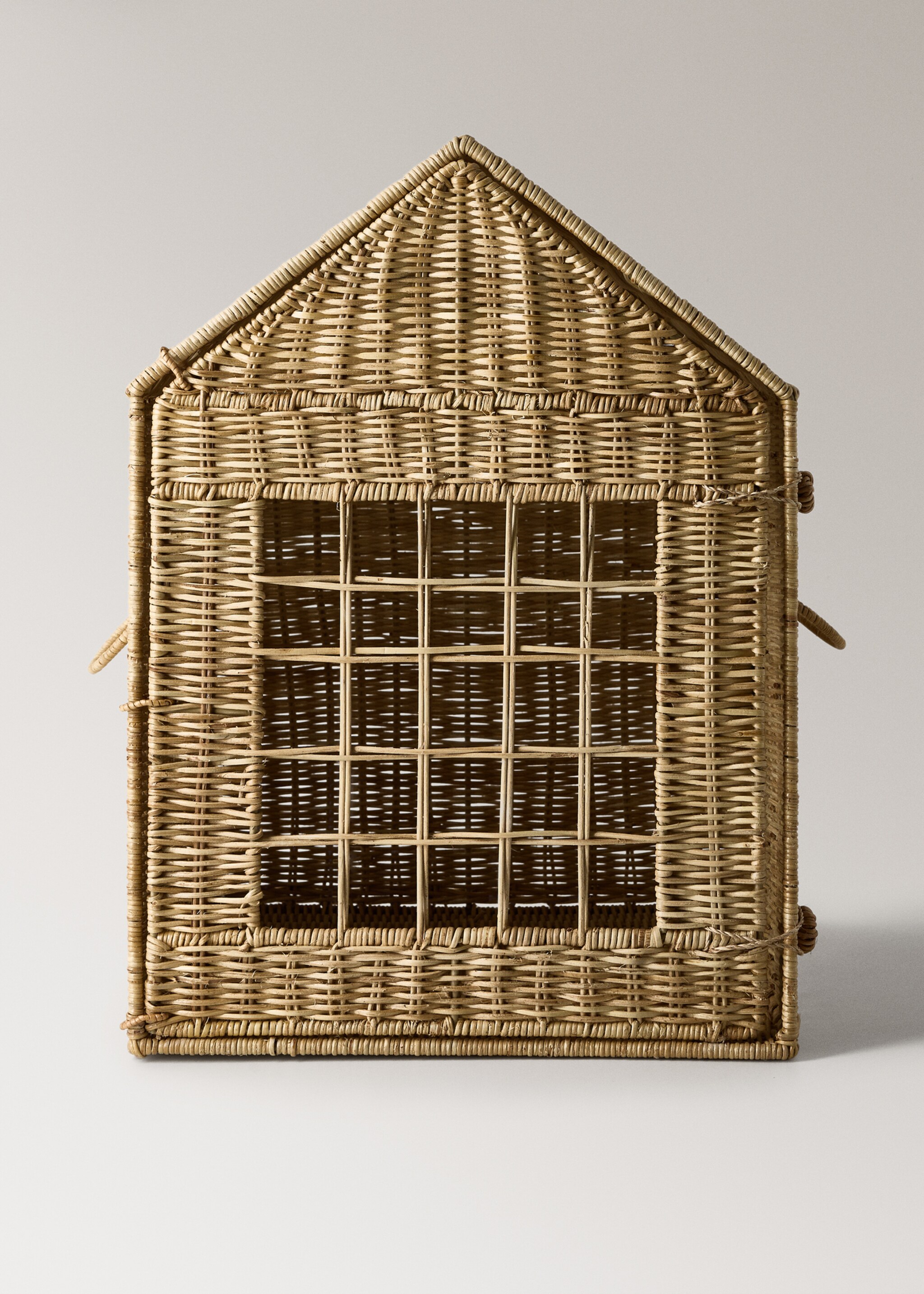 Panier en rotin pour enfant, design maison - Article sans modèle, Marron. Ref: 27002912-00.