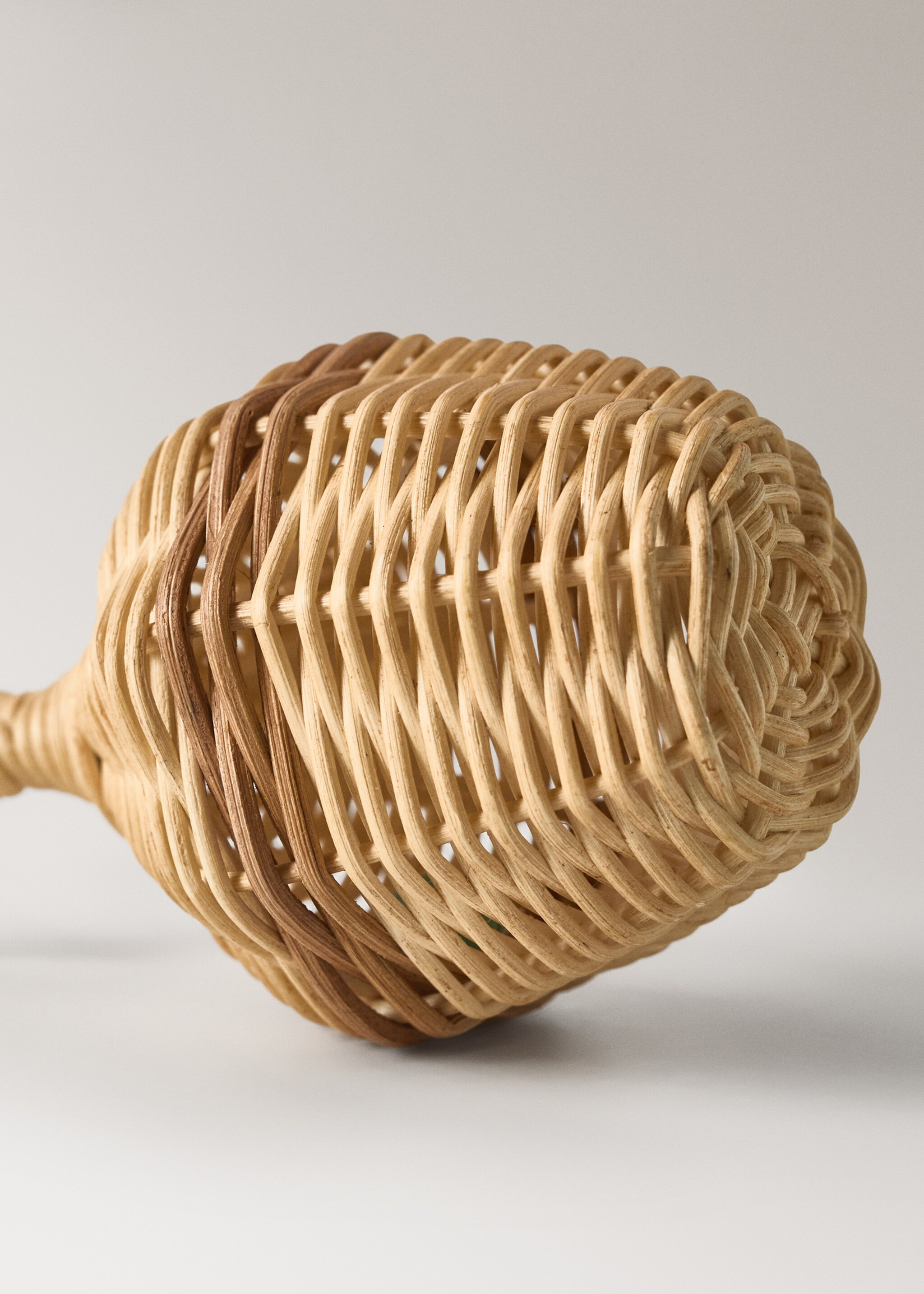 Παιδικό κρεβάτι από ρατάν - Λεπτομέρεια του προϊόντος 1, Καφέ. Ref: 27002915-00.