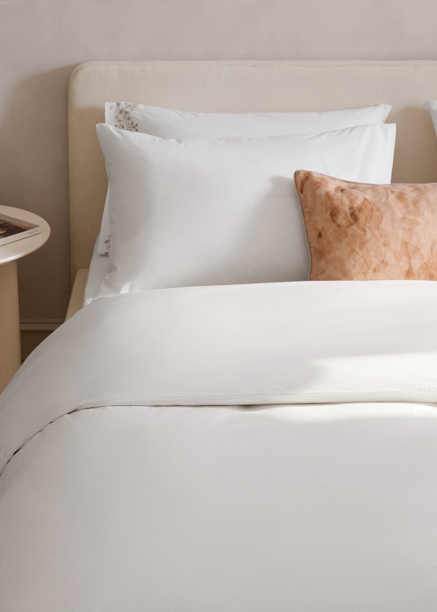 200-thread count percale cotton duvet cover for 90 cm bed - Details of the article 7