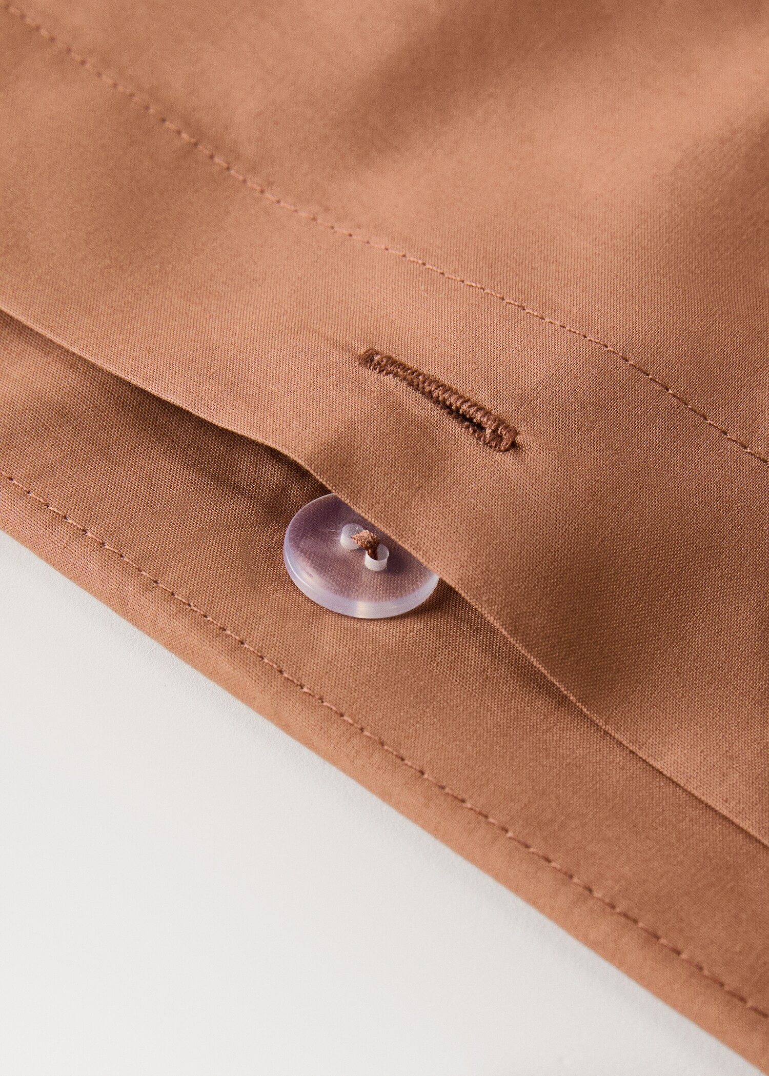 200-thread count percale cotton duvet cover for 90 cm bed - Details of the article 1