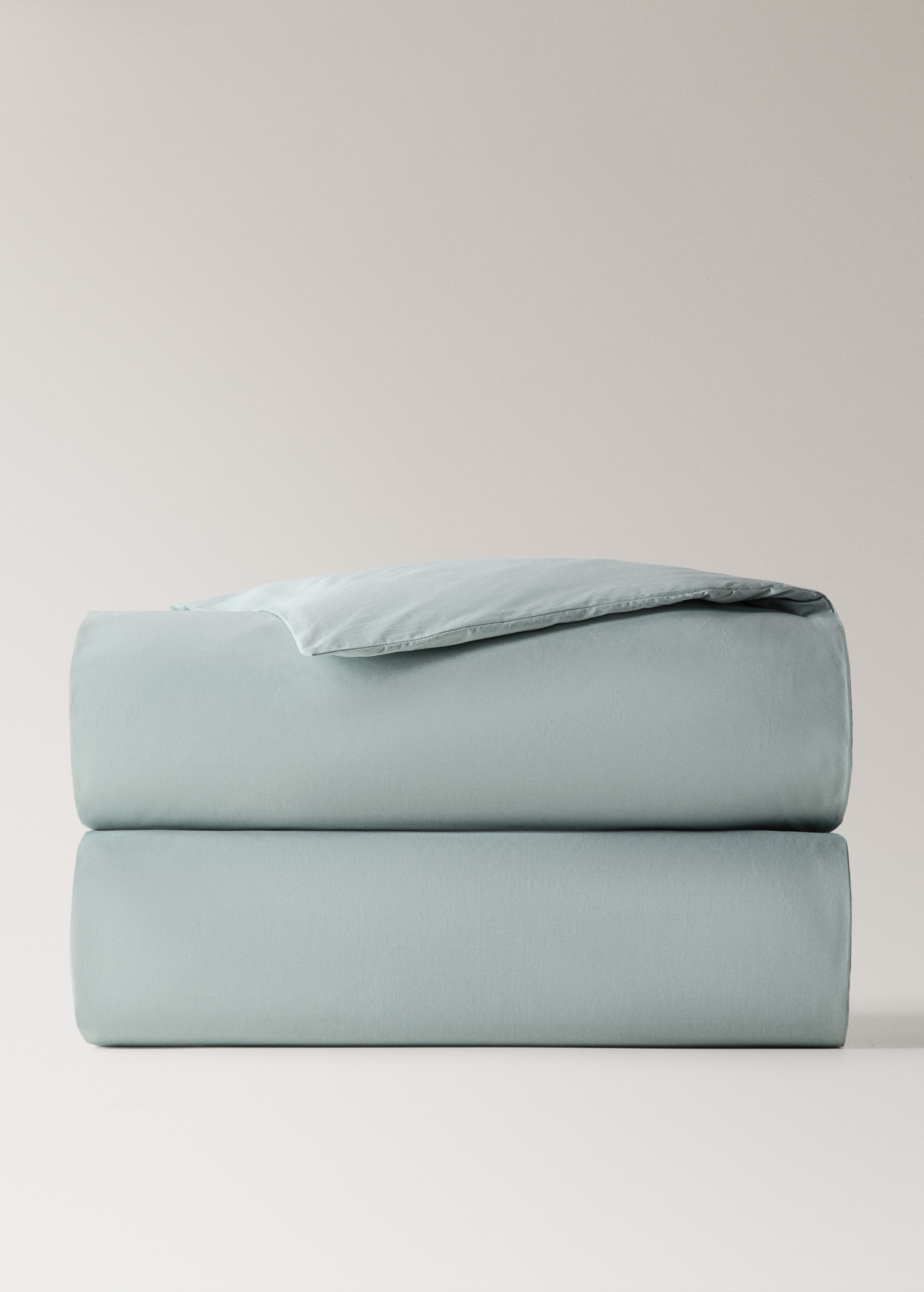 200-thread count percale cotton duvet cover for 90 cm bed - Article without model