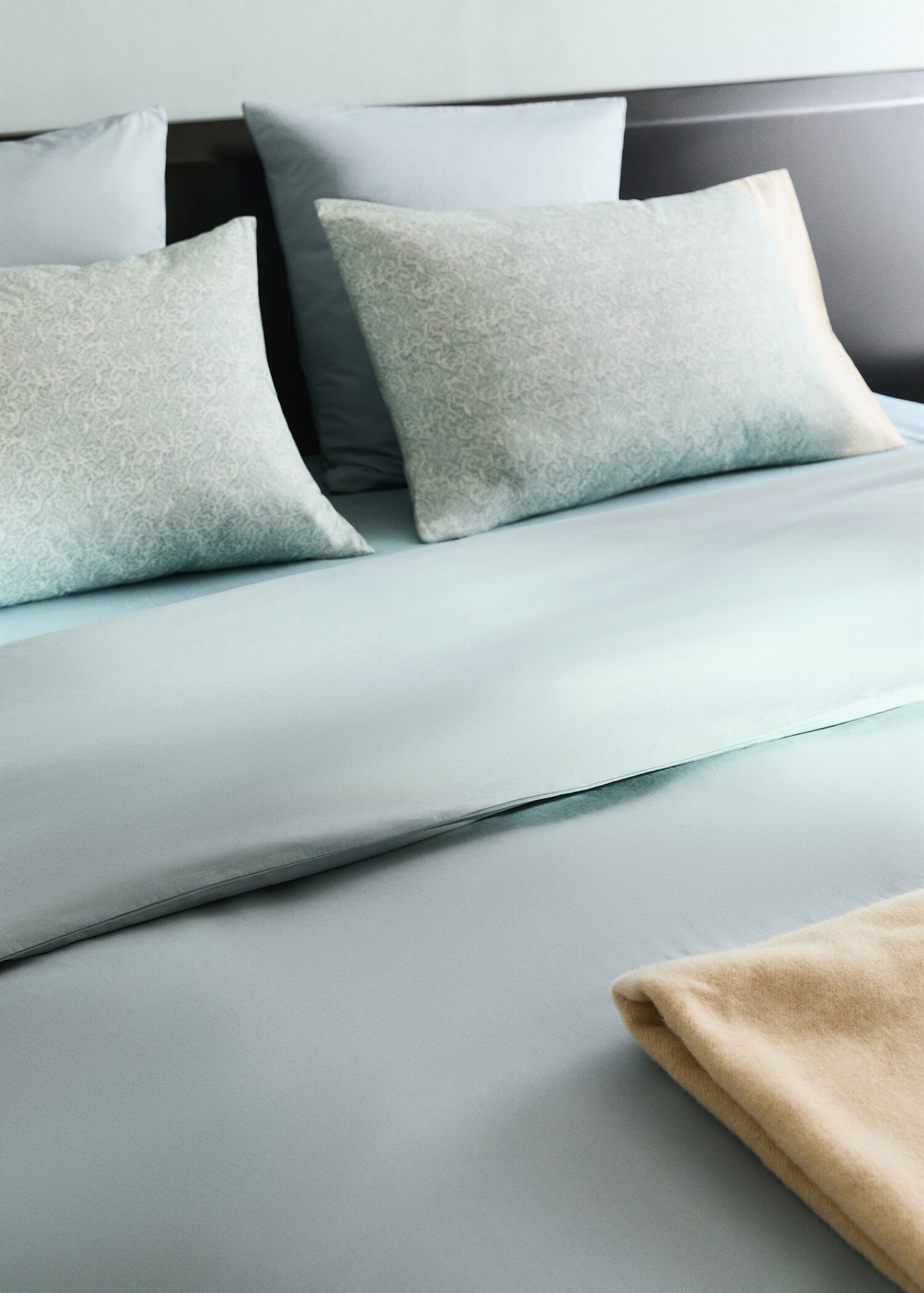 200-thread count percale cotton duvet cover for 90 cm bed - Details of the article 7