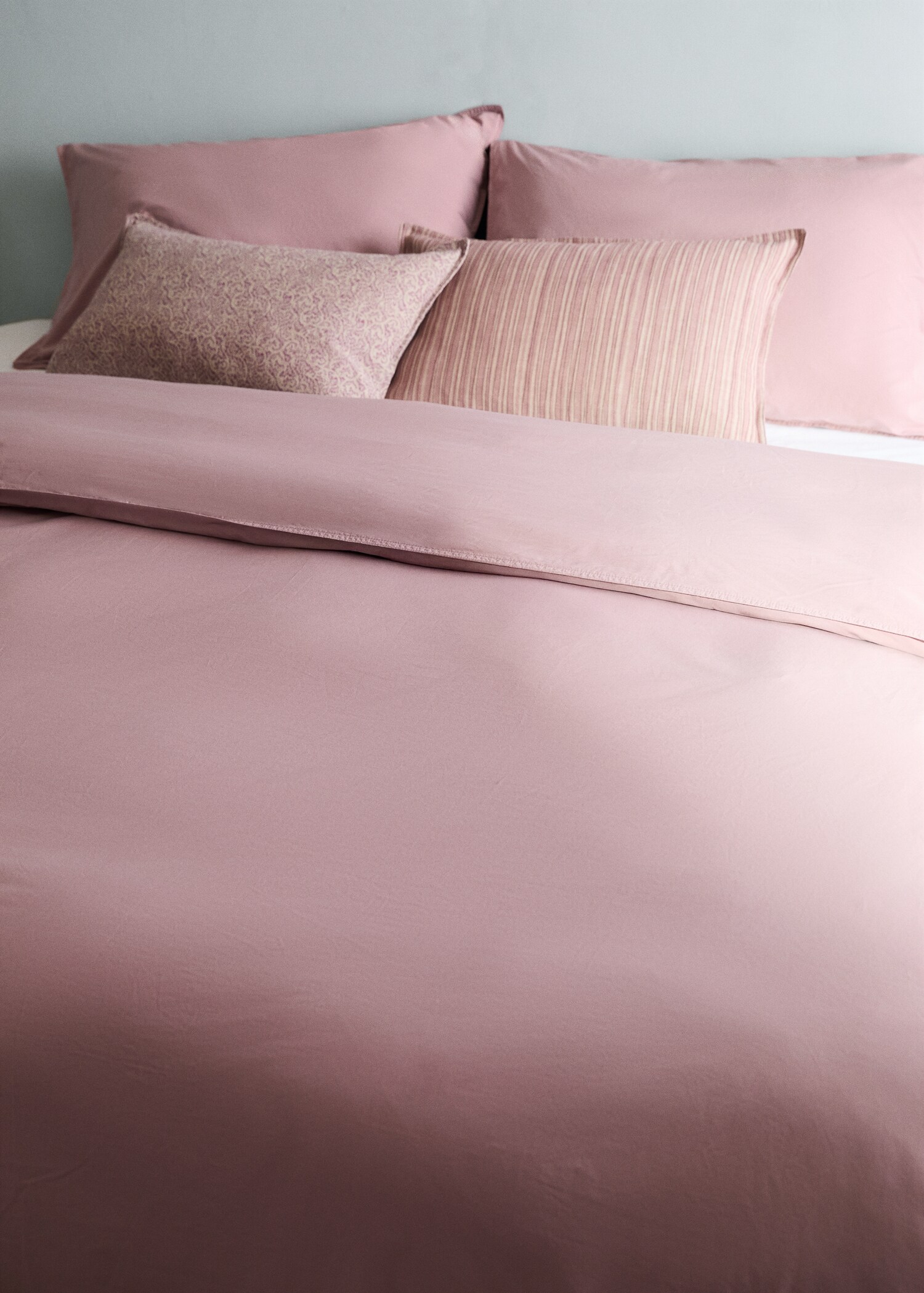 300 thread count double-stitched cotton duvet cover for a 90 cm bed - Details of the article 7