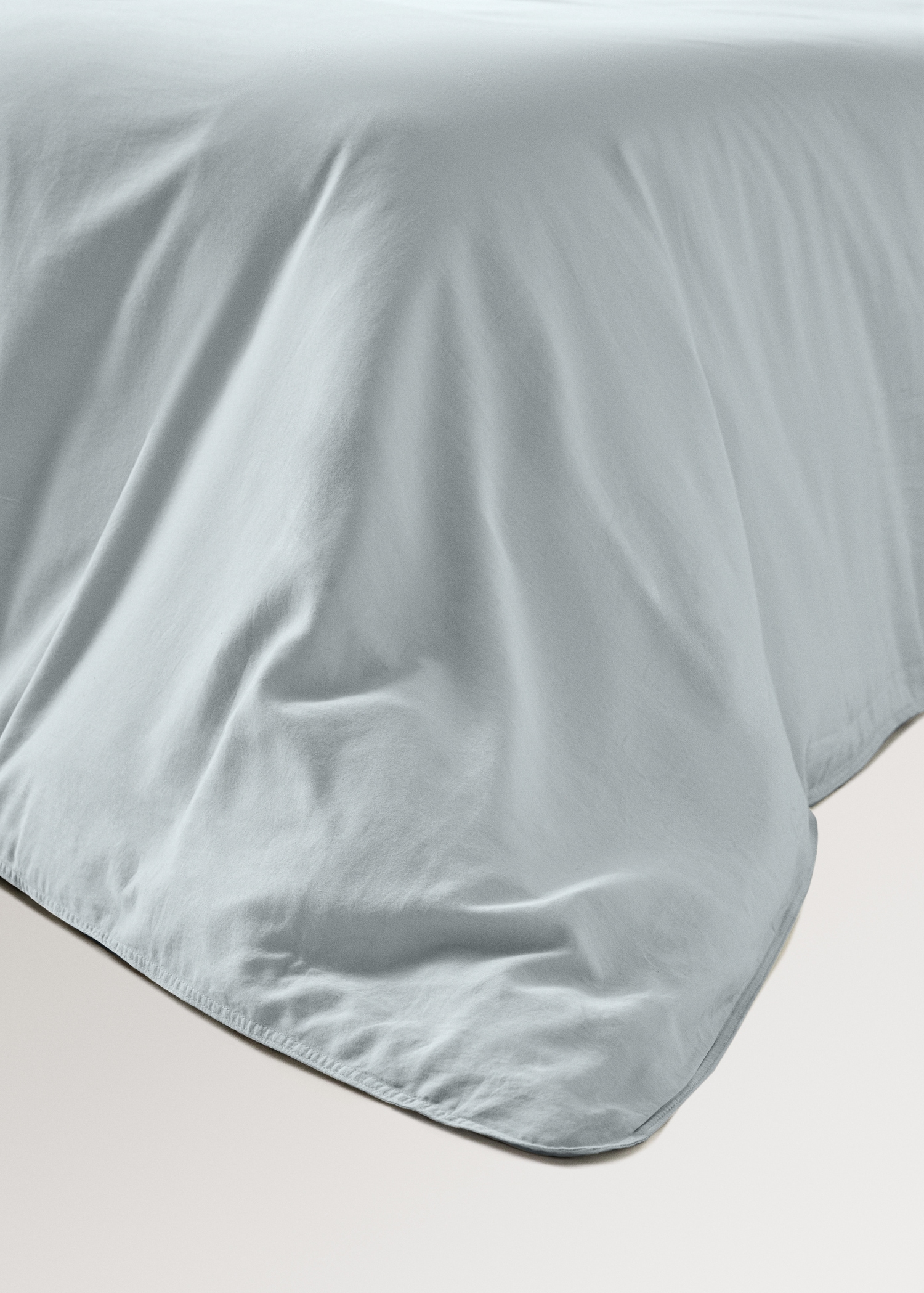 Double-stitched satin duvet cover for 135/140 cm bed - Details of the article 8