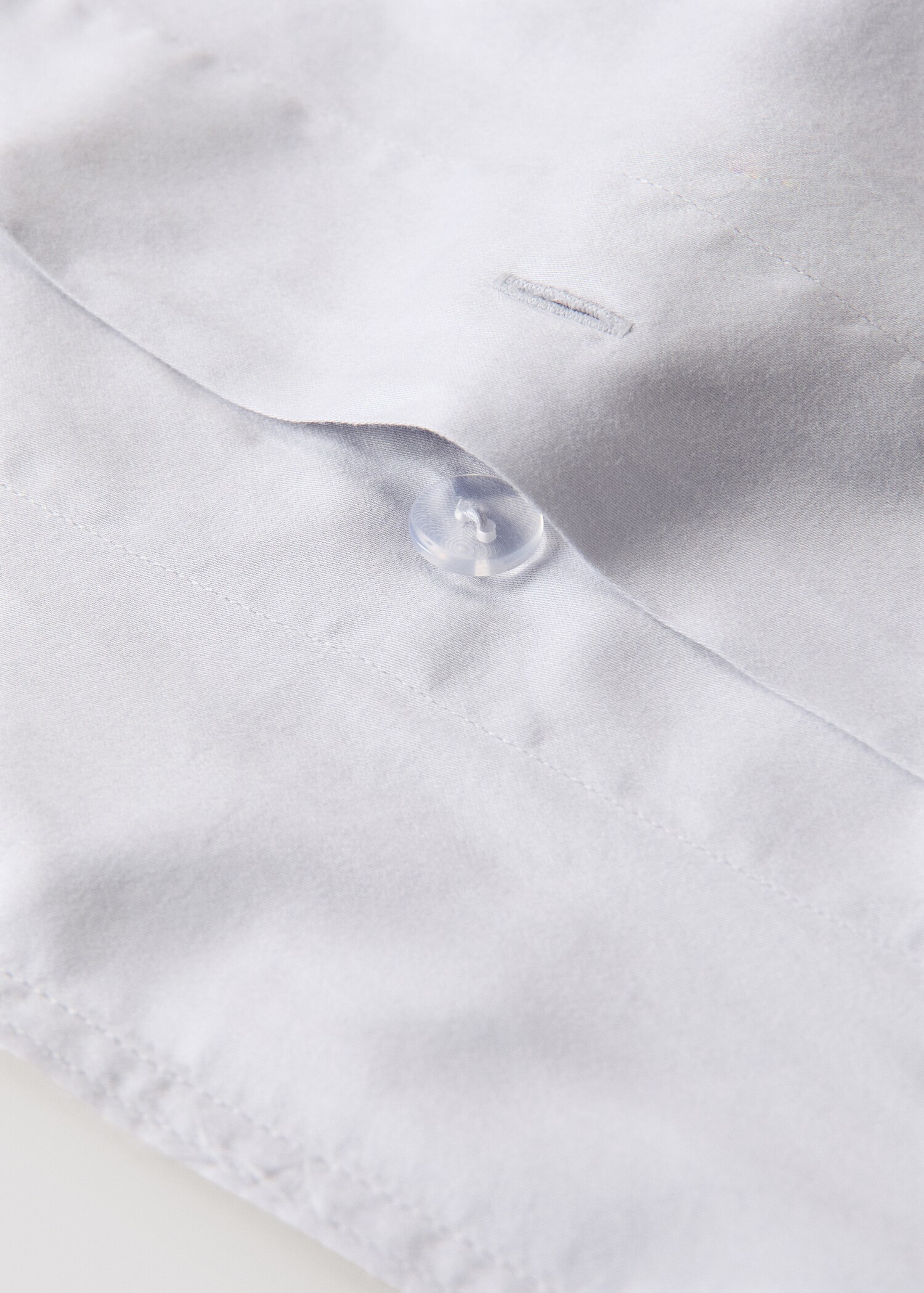 Double-stitched satin duvet cover for 135/140 cm bed - Details of the article 2