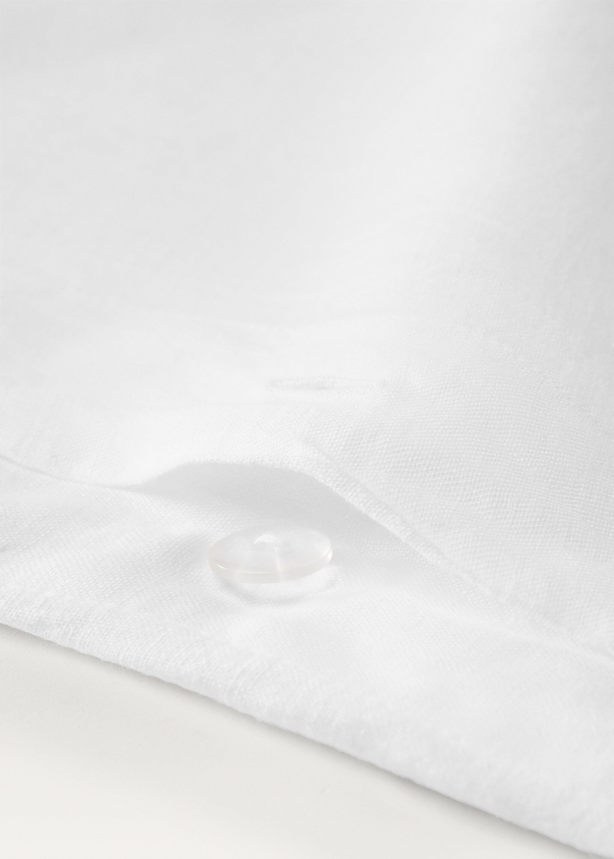 Funda nòrdica lli rentat llit 150/160 cm - Detall de l'article 1, Blanc. Ref: 27002946-00.