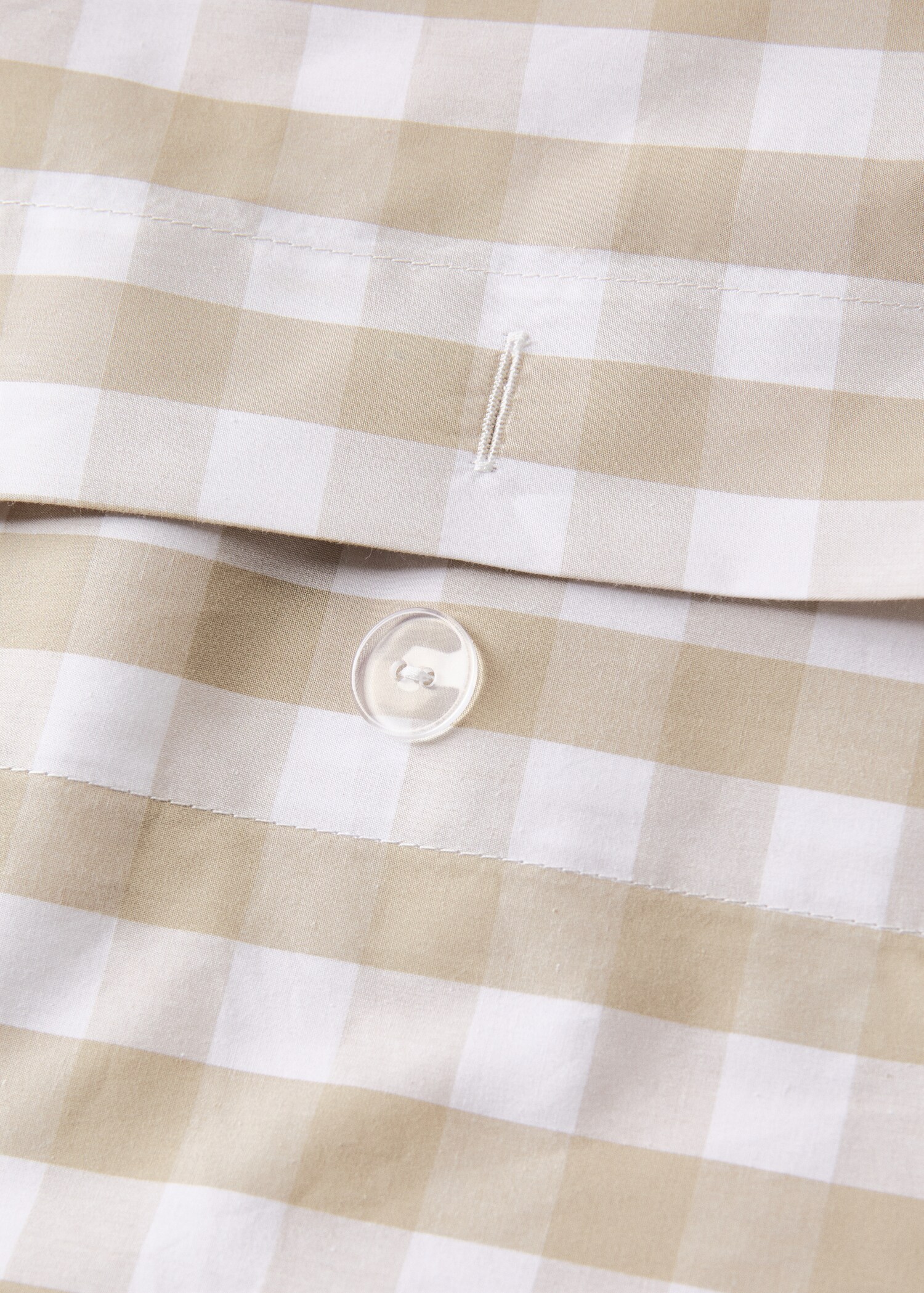 Funda nòrdica cotó percal quadres vichy Llit 90 cm - Detall de l'article 2