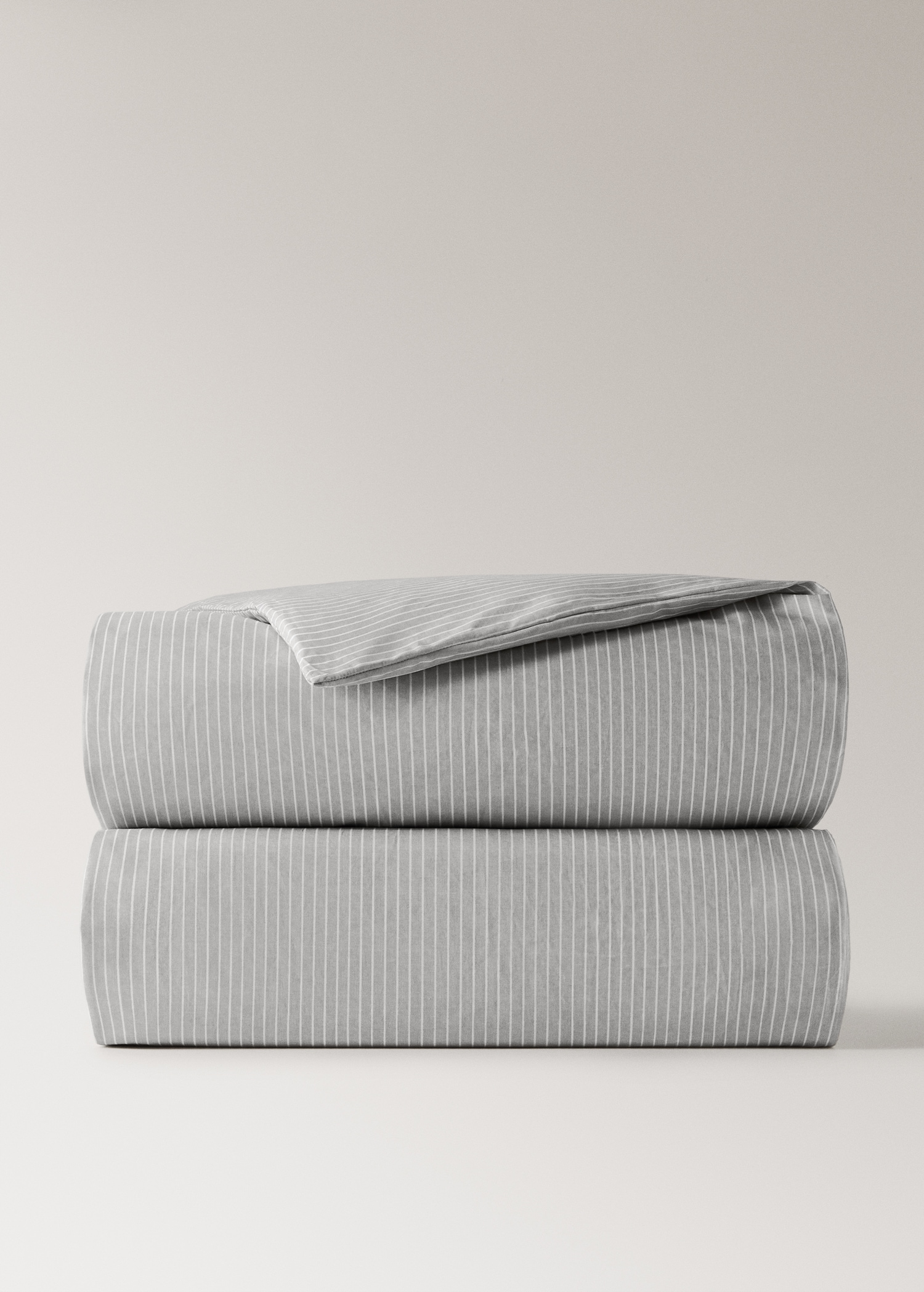 Funda nórdica algodón percal rayas cama 180/200 cm - Artículo sin modelo