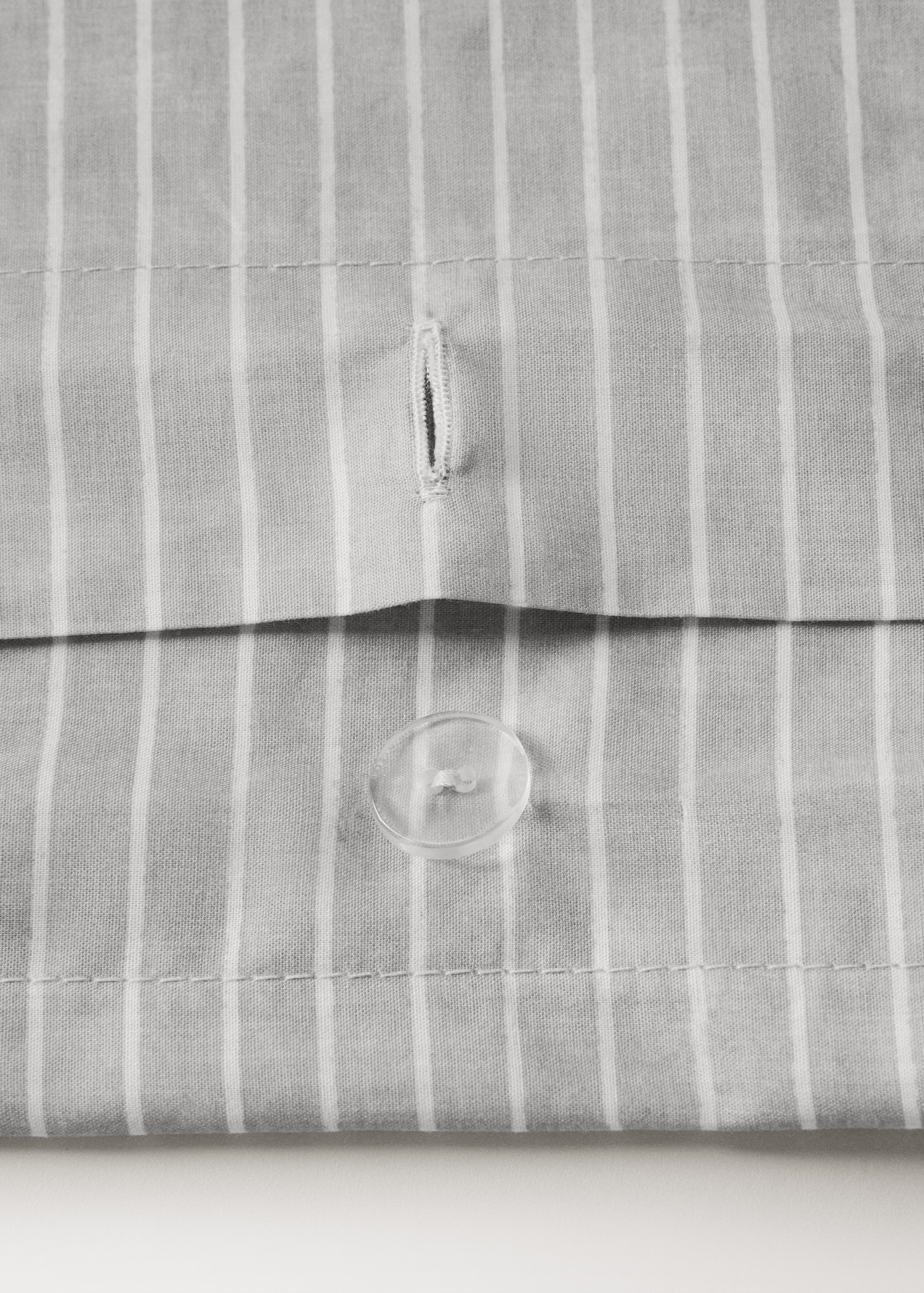 Funda nórdica algodón percal rayas cama 180/200 cm - Detalle del artículo 2