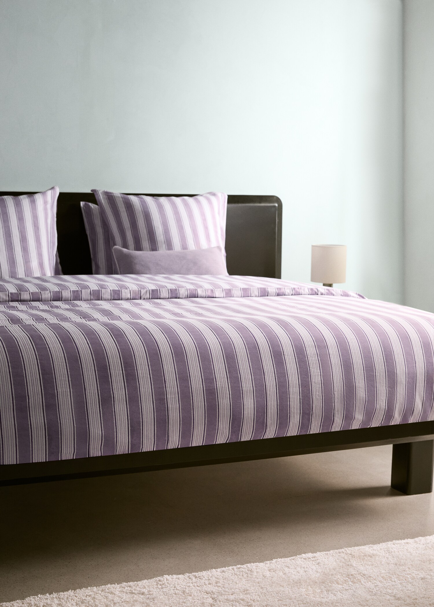 Watercolour Broad Stripes Duvet Cover for 90 cm Bed - Details of the article 7