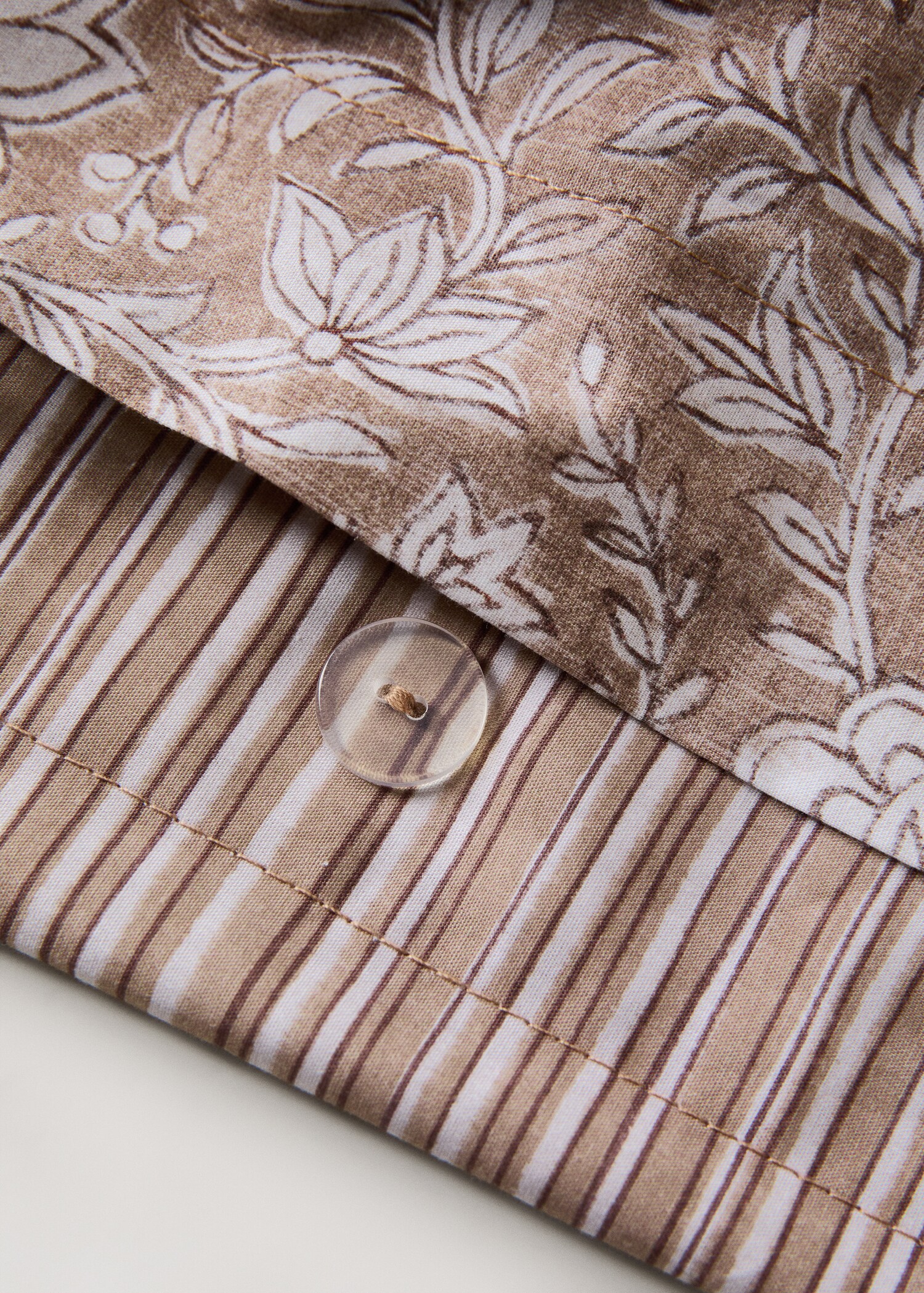 Funda nórdica estampado rayas finas Cama 180/200 cm - Detalle del artículo 2