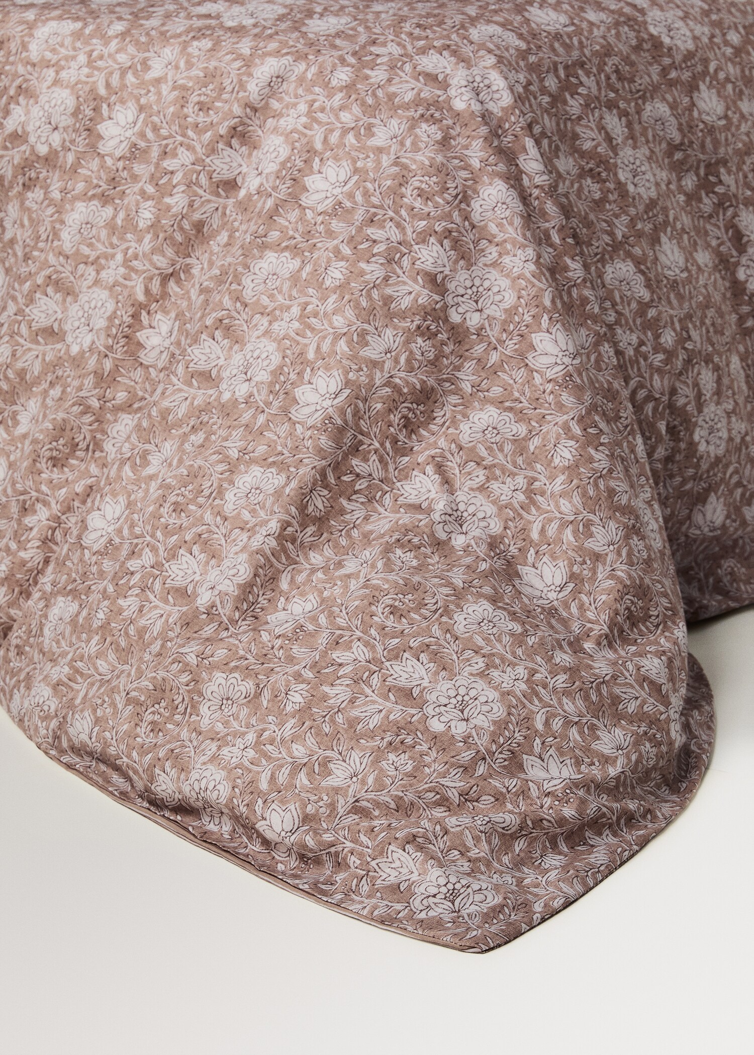 Bettbezug mit feinem Streifenmuster für  180/200 cm Bett - Detail des Artikels 8