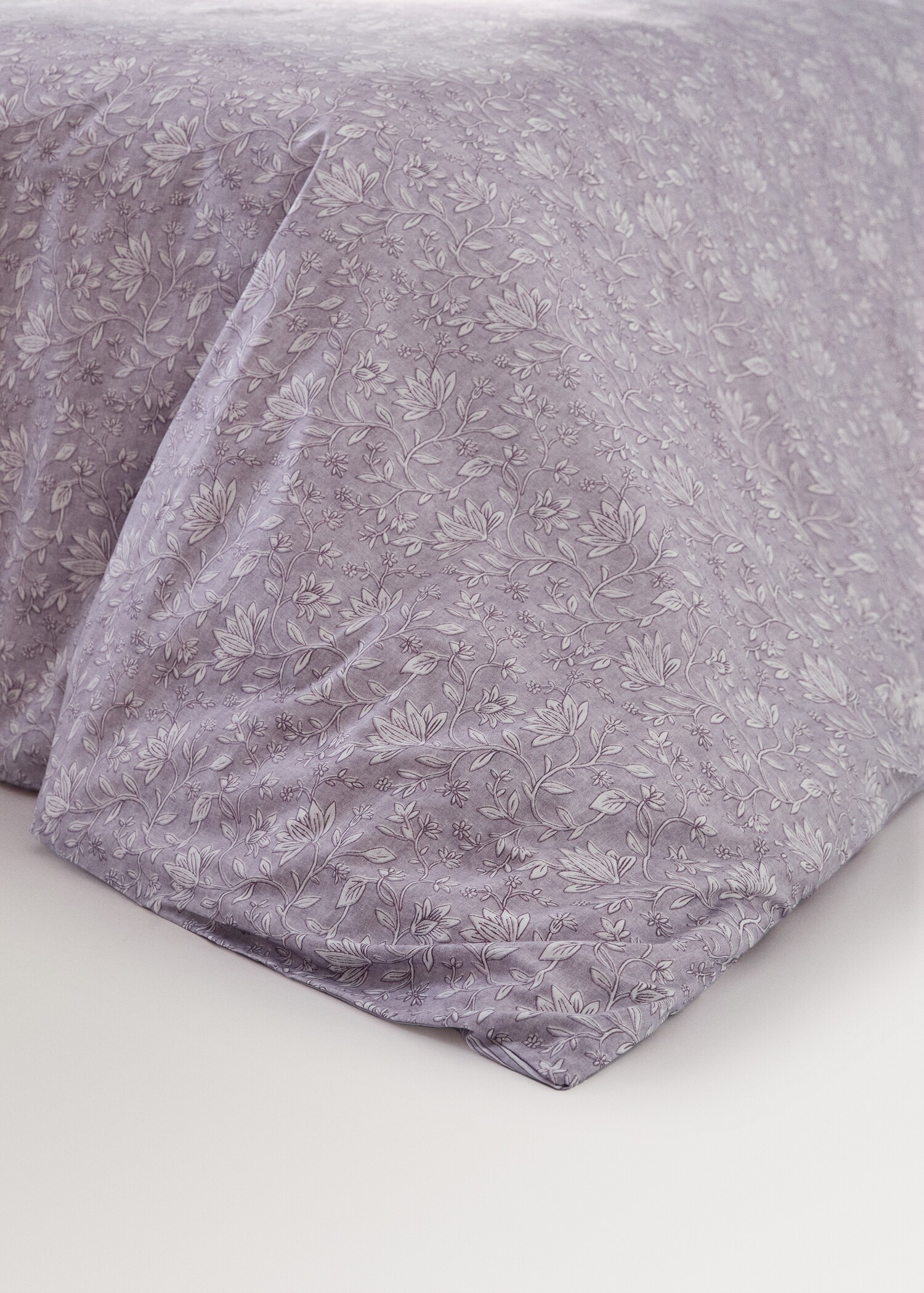 Housse de couette réversible fleurs rayures Lit 90 cm - Détail de l'article 8