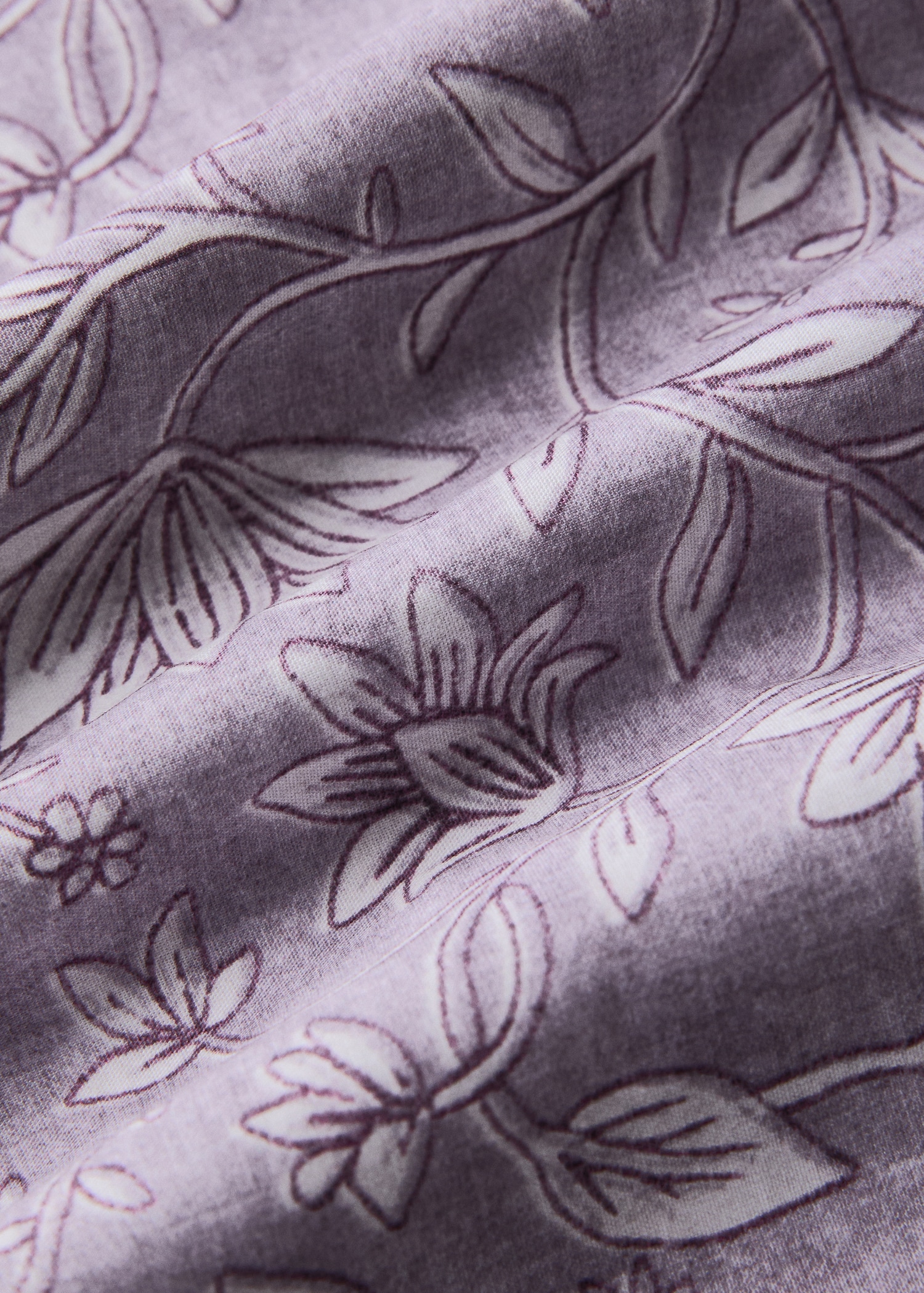 Funda nórdica reversible flor rayas Cama 180/200 cm - Detalle del artículo 3