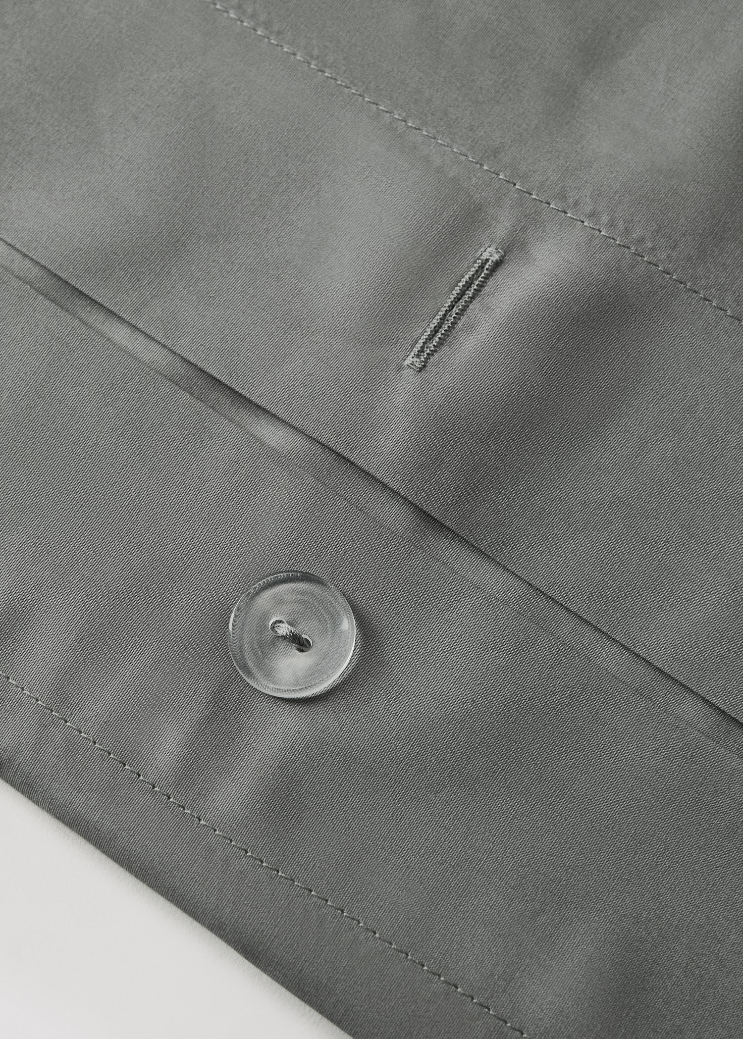 500 threads percale cotton duvet cover Superking bed - Details of the article 2