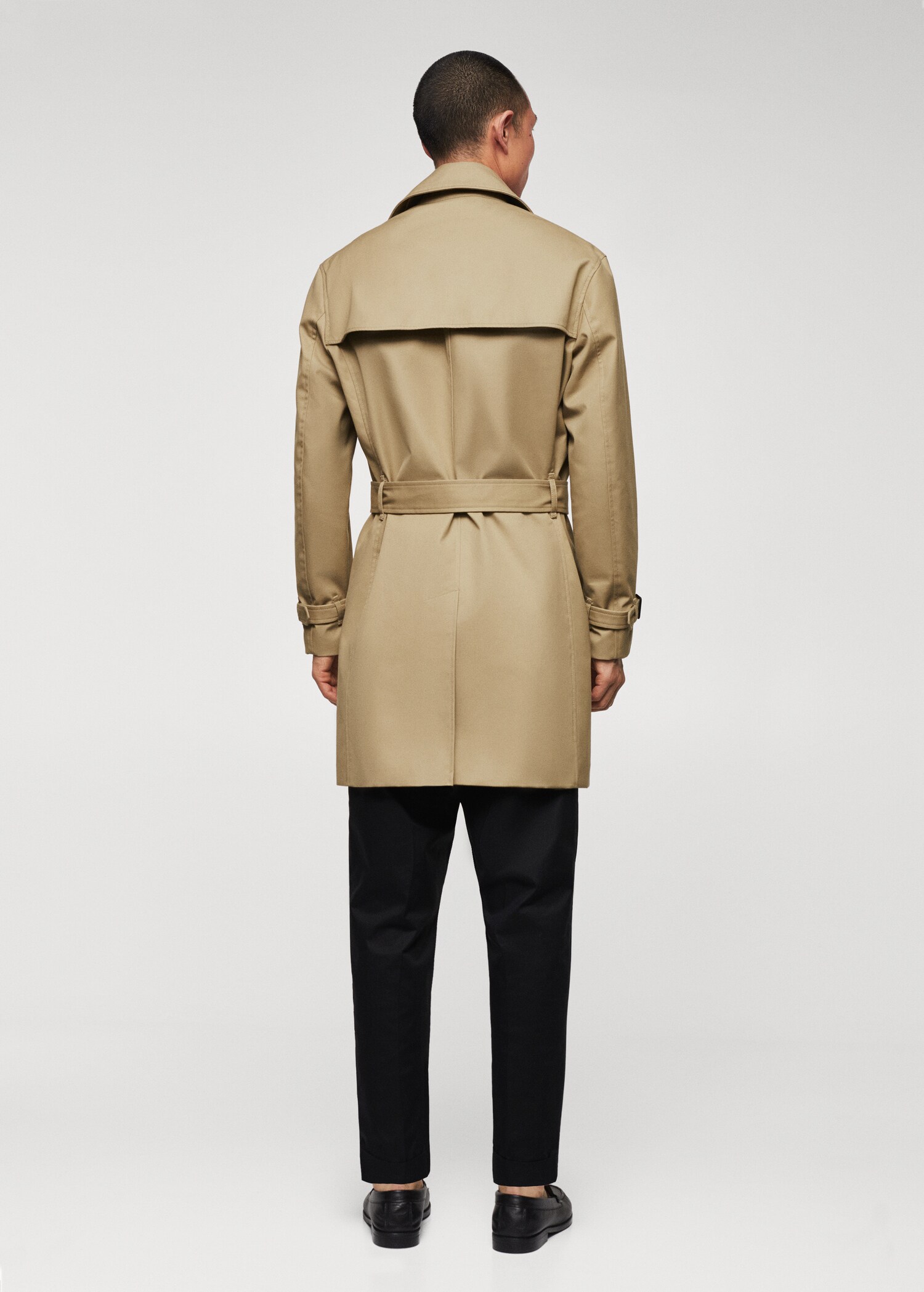 Trench coton imperméable - Verso de l’article