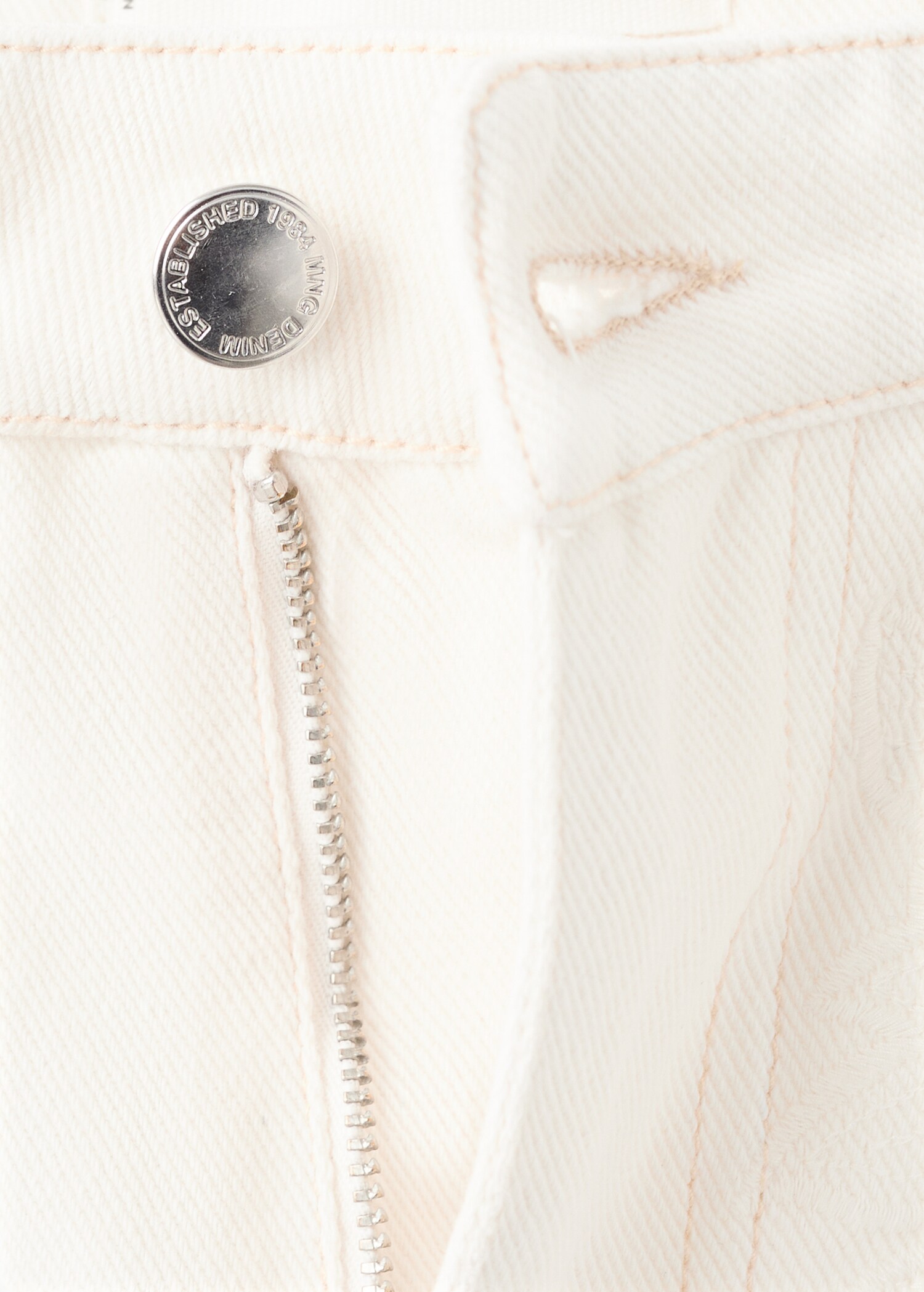 Wide leg mid-rise jeans - Details of the article 0