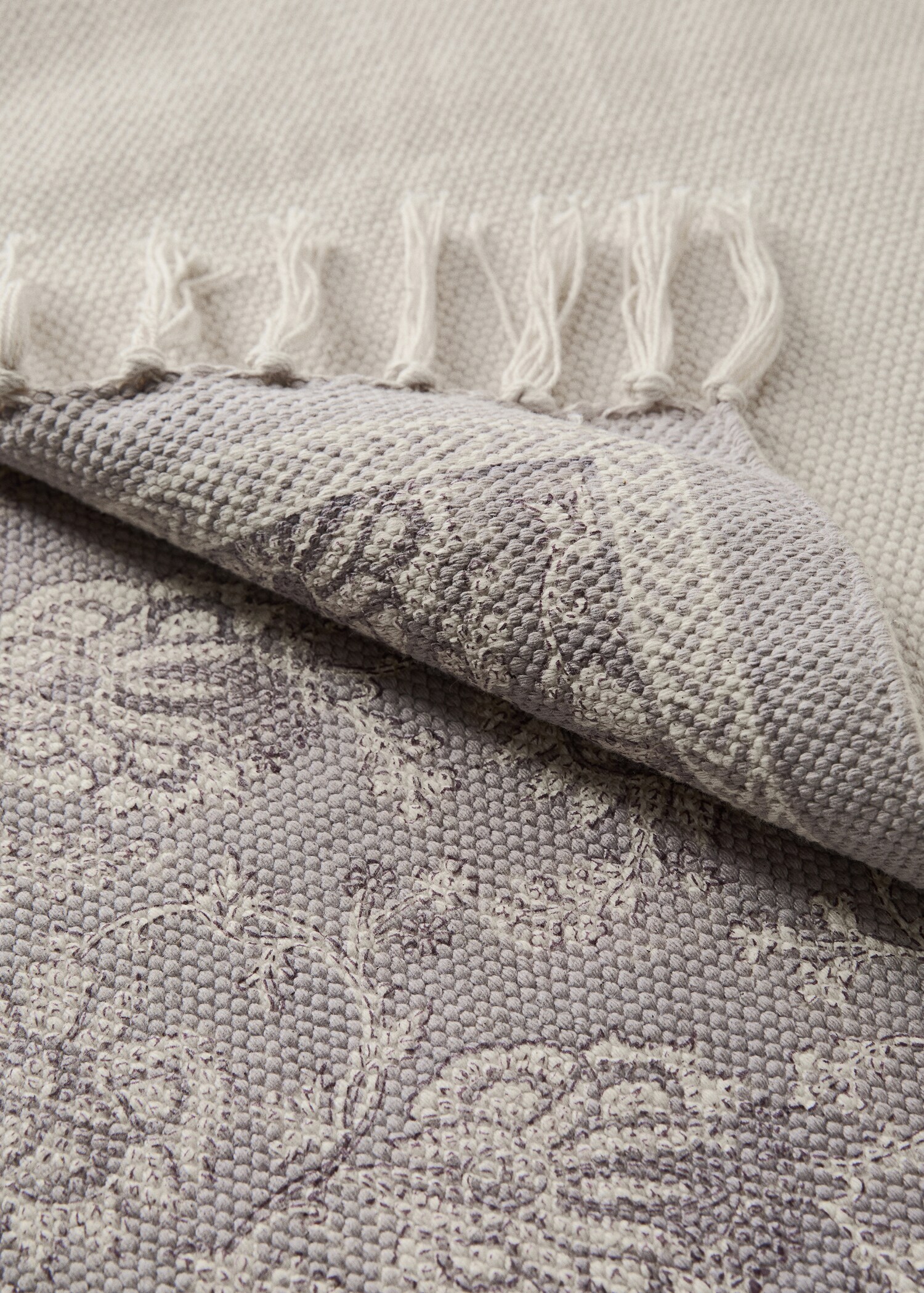 Malý bavlněný kobereček s květinovým vzorem - Detail zboží 3