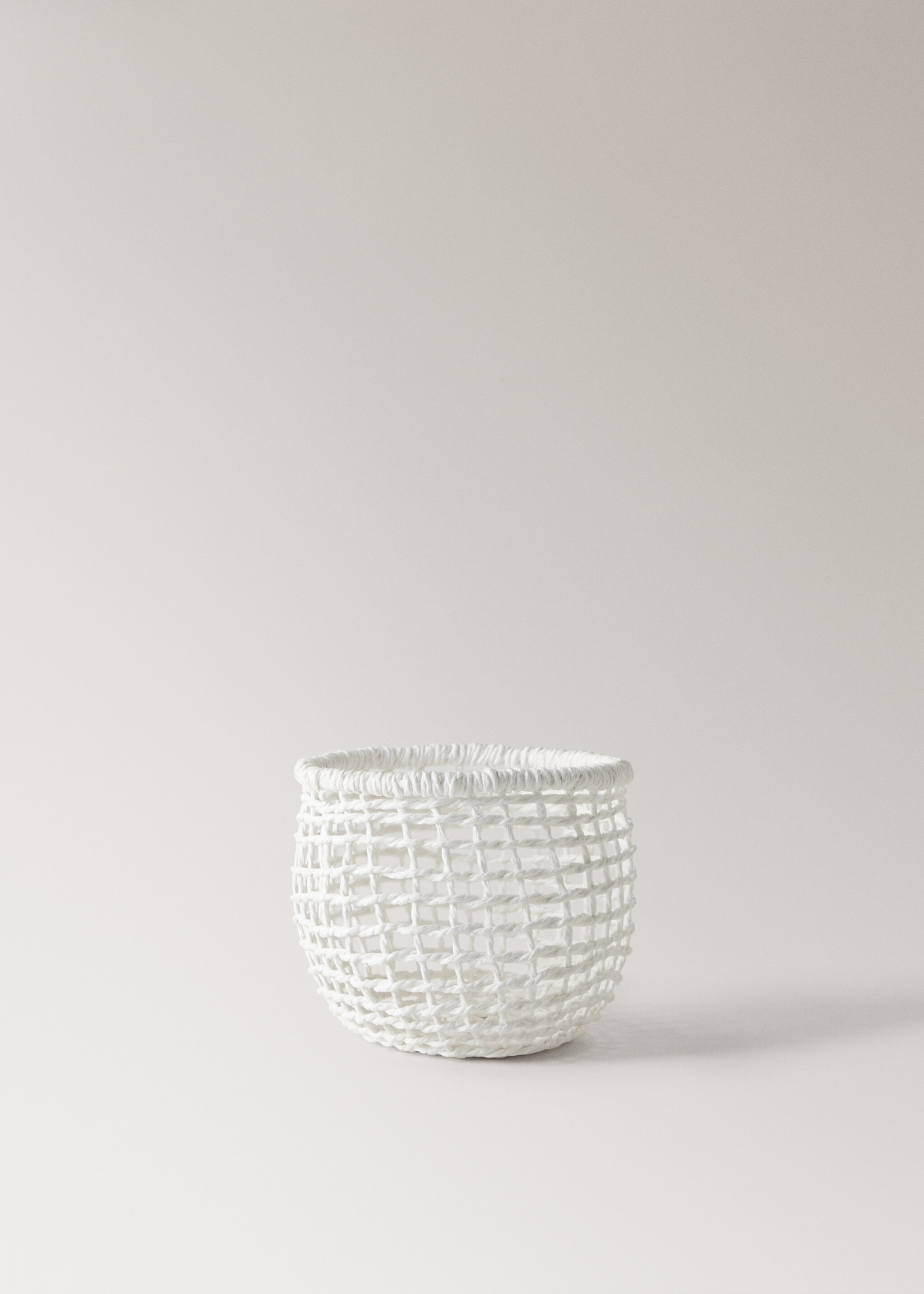 Toilet roll basket - Article without model, White. Ref: 27003295-00.