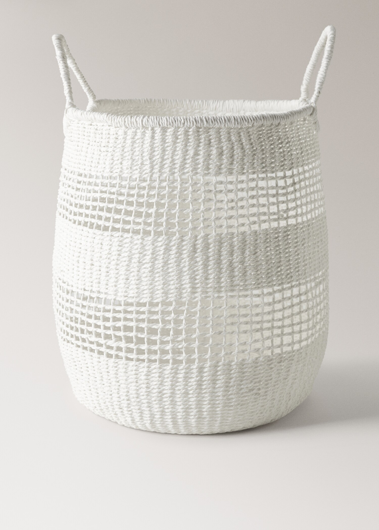 Decorative paper basket with handles - Article without model