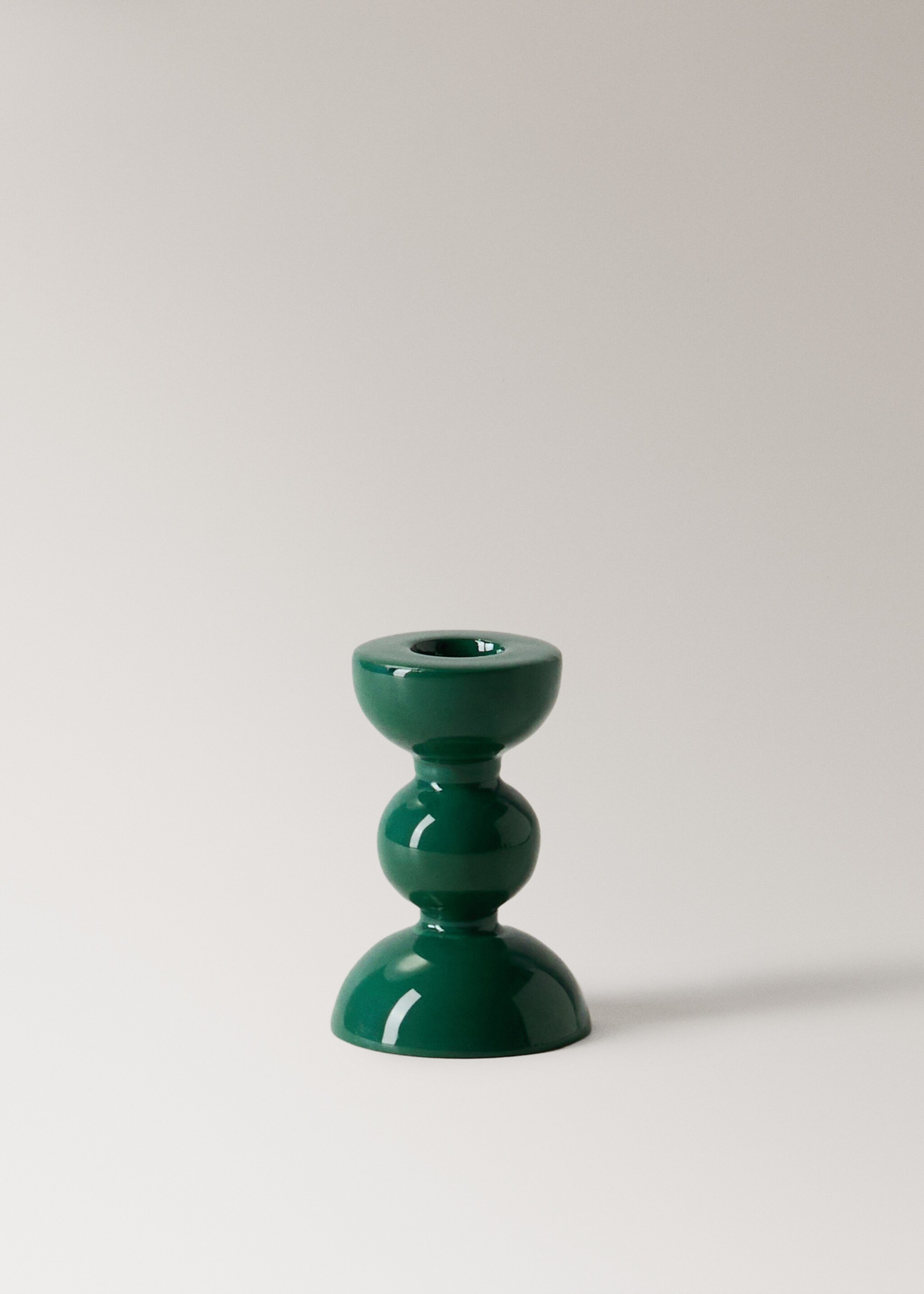 Metal low-colour candelabra - Article without model, Light/Pastel Grey. Ref: 27003318-00.