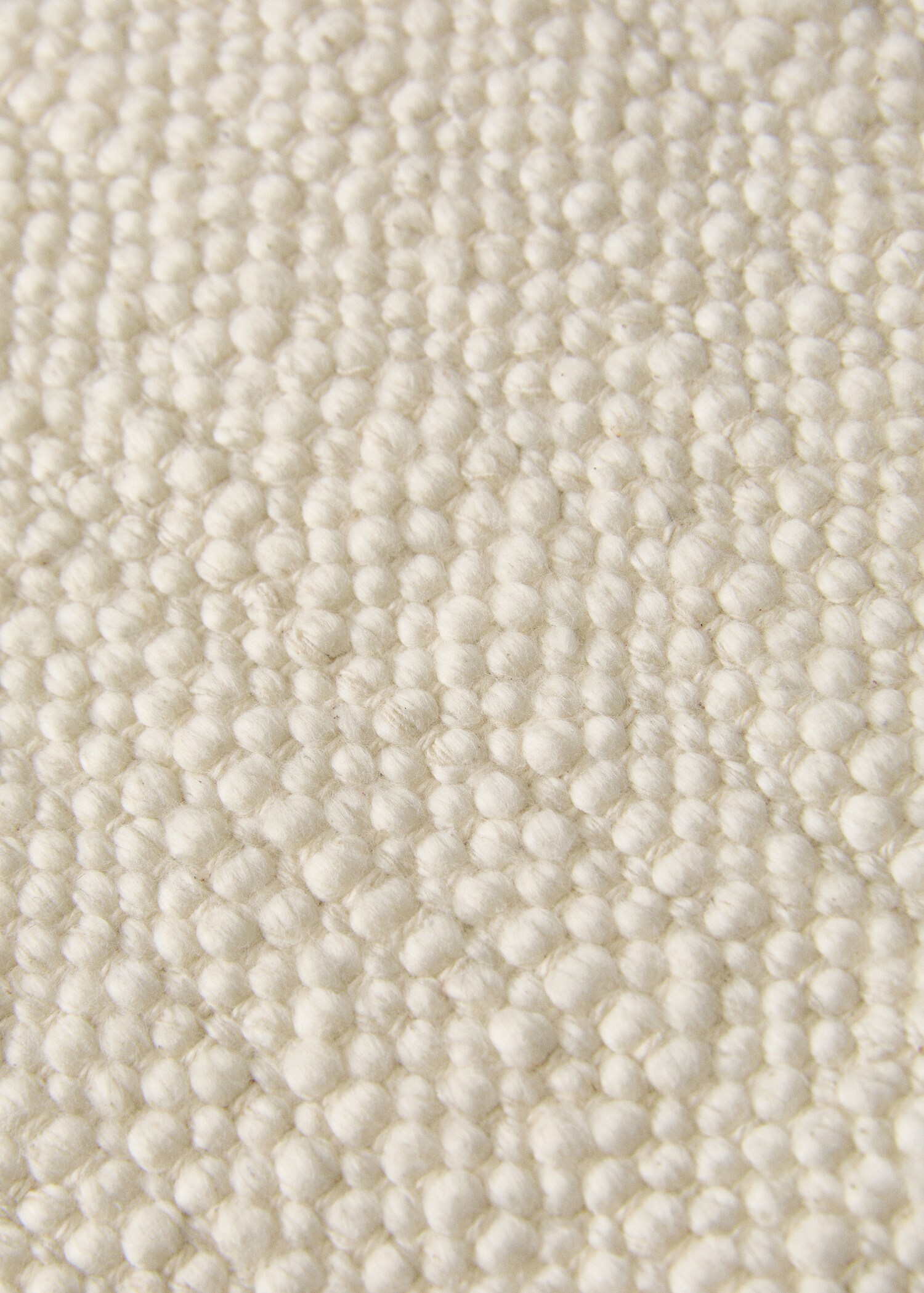 Housse de coussin en coton texture finition liseré 50x50 cm - Détail de l'article 3