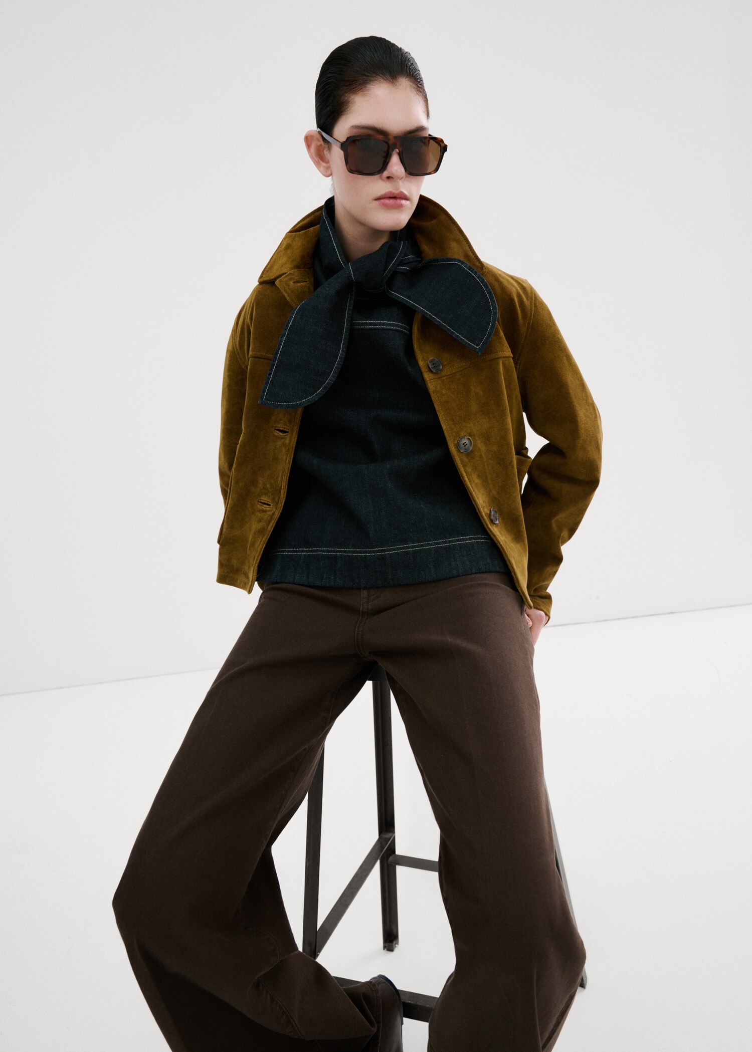 Jean large taille haute - Détail de l'article 1