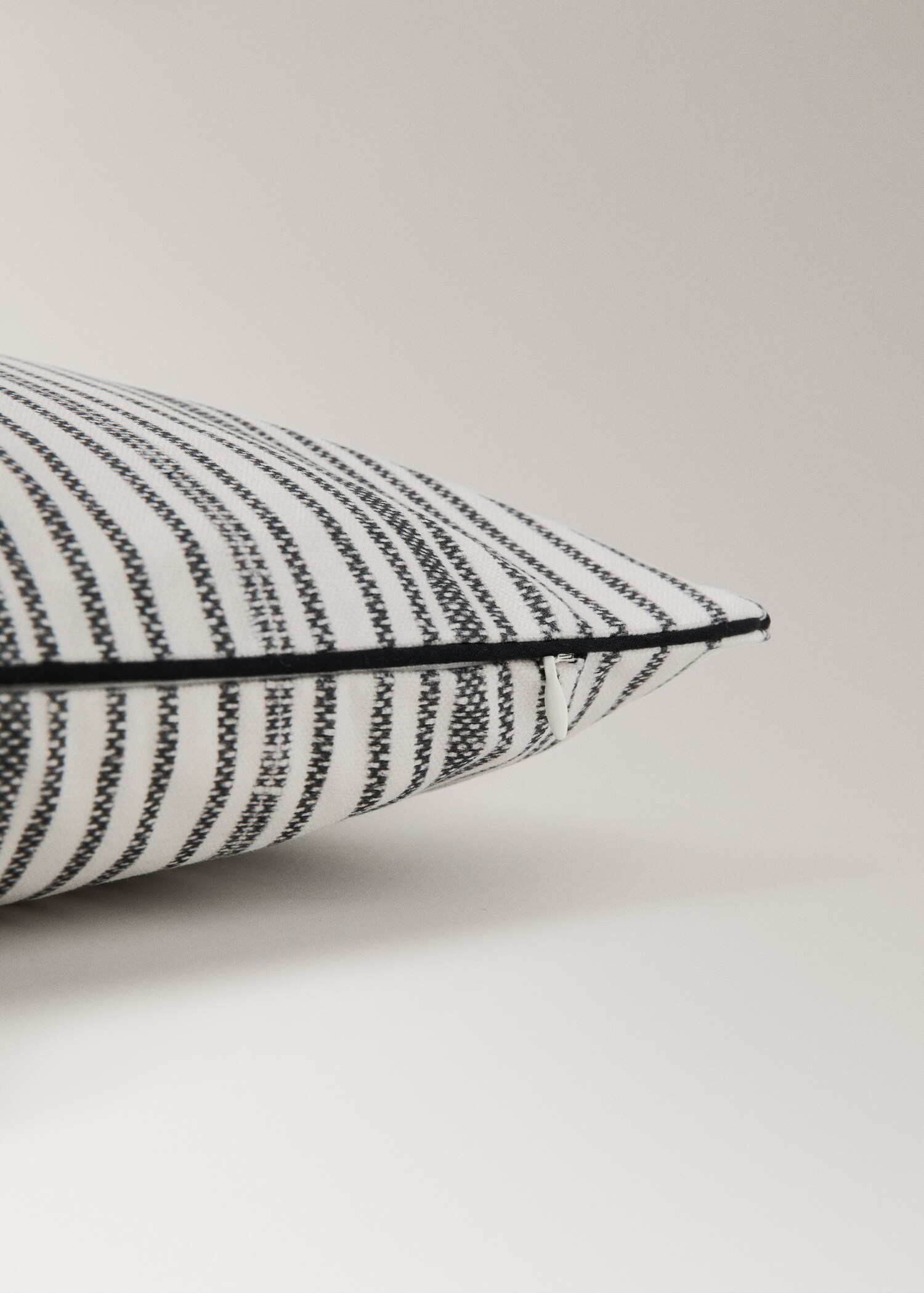 Funda cojín algodón rayas irregulares 30x50cm - Detalle del artículo 2