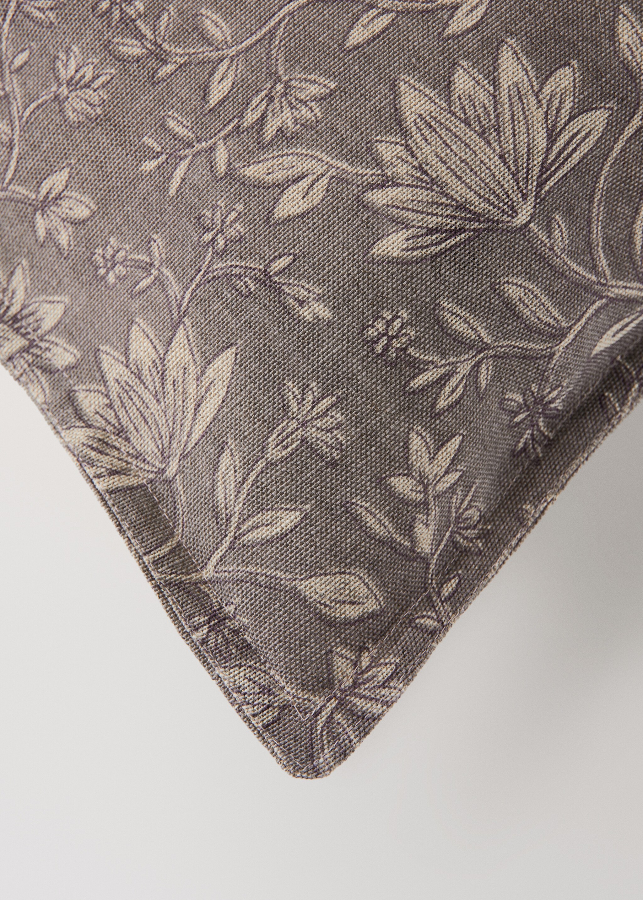 Kissenbezug benares - Detail des Artikels 1, Lila. Ref: 27003354-00.