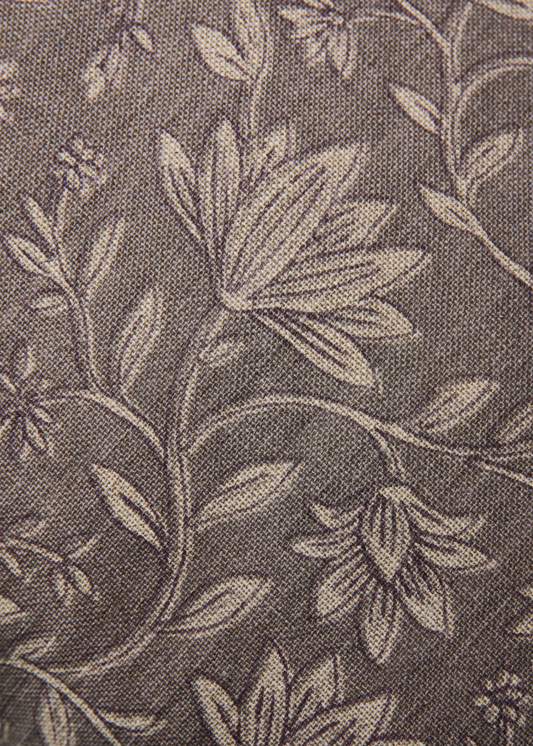 Kissenbezug benares - Detail des Artikels 3, Lila. Ref: 27003354-00.