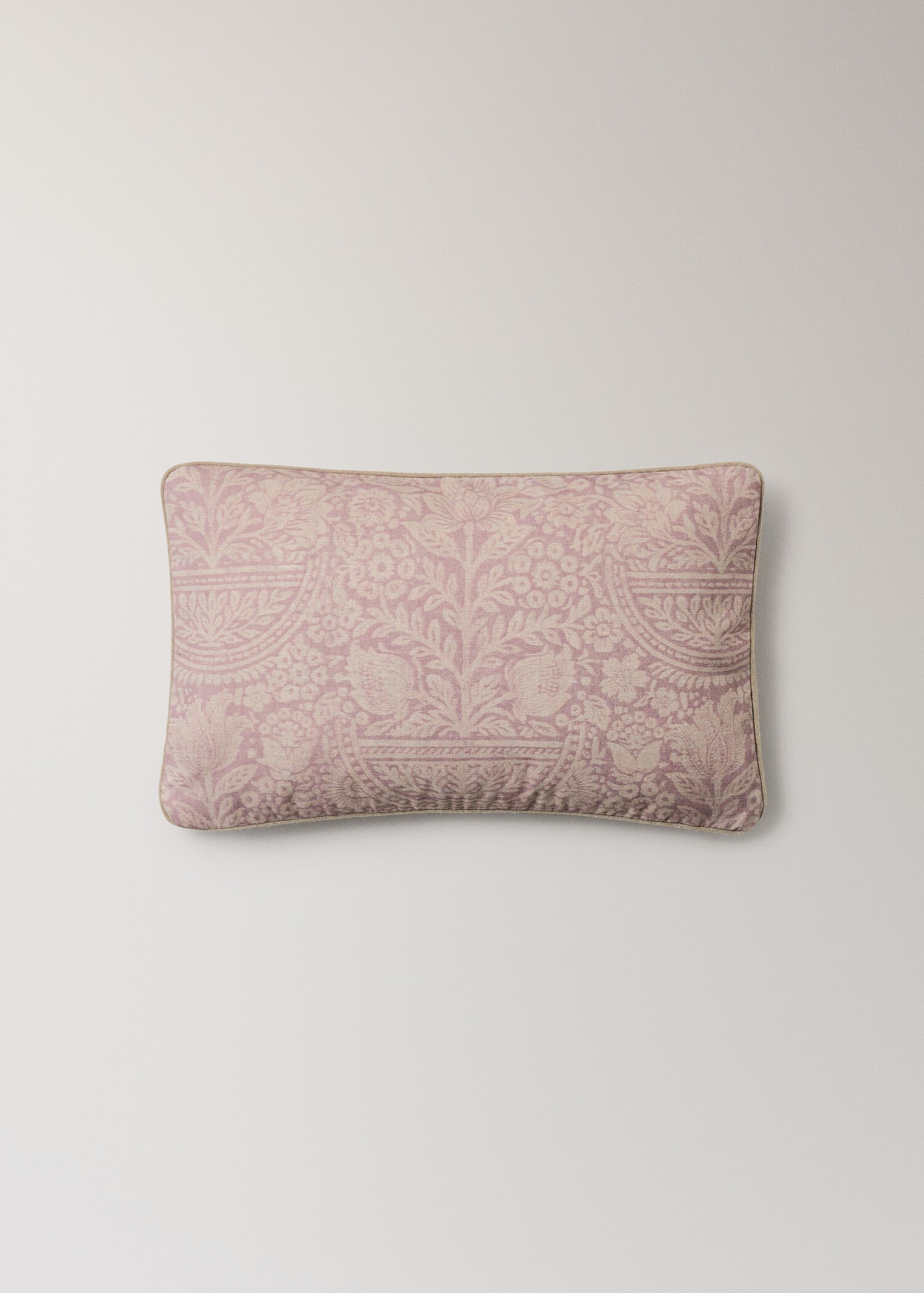 Floral cotton cushion cover 30x50cm - Article without model