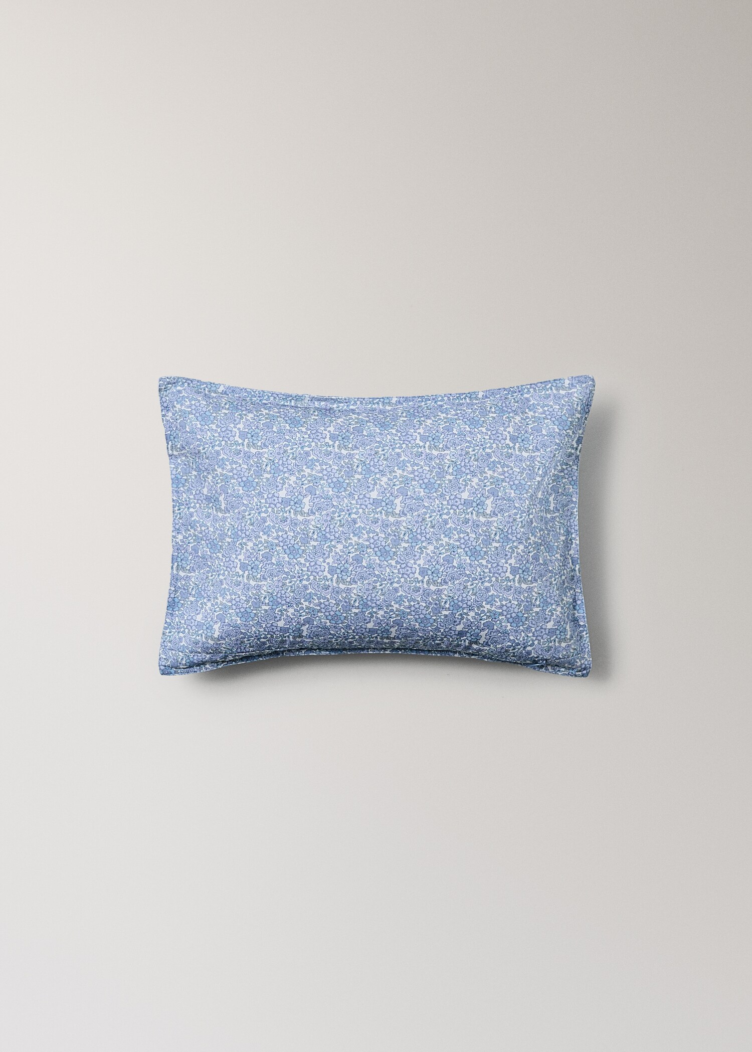 Husă de pernă pentru copii din bumbac, model cu flori, 30x40 cm - Detaliu al articolului 4