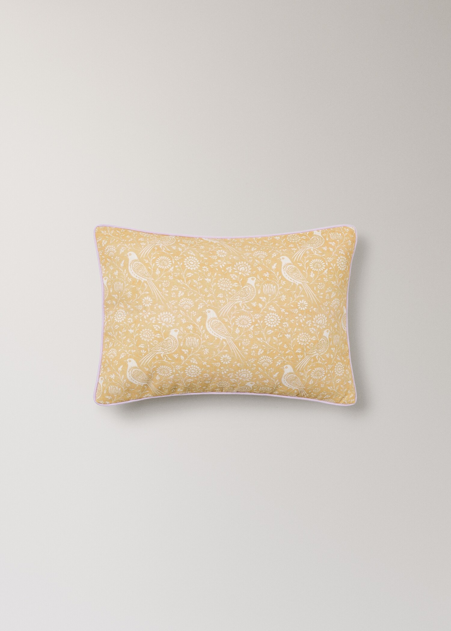 Funda cojín infantil algodón lino floral 30x40 - Artículo sin modelo