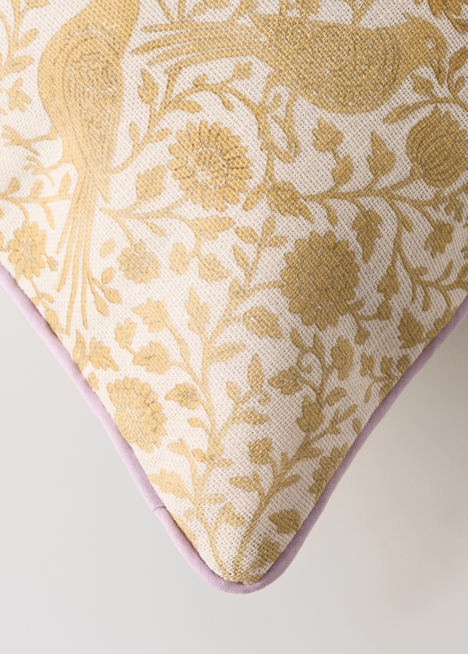 Funda cojín infantil algodón lino floral 30x40 - Detalle del artículo 1