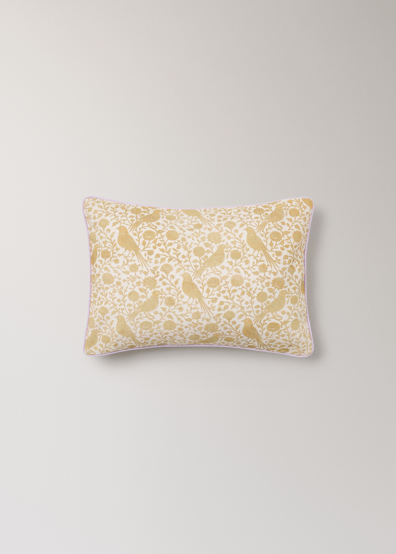 Funda cojín infantil algodón lino floral 30x40 - Detalle del artículo 4