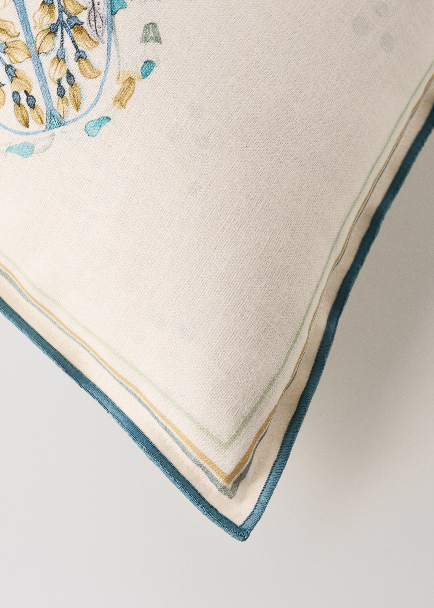 Dziecięca poszewka na poduszkę z bawełny i lnu z nadrukiem 30x40 cm - Szczegóły artykułu 1